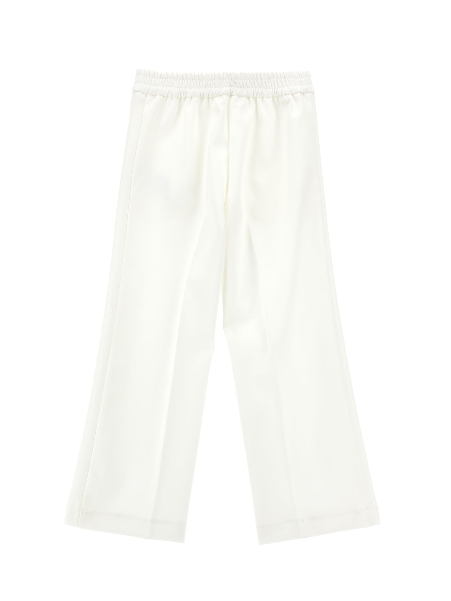 Crêpe trousers with band