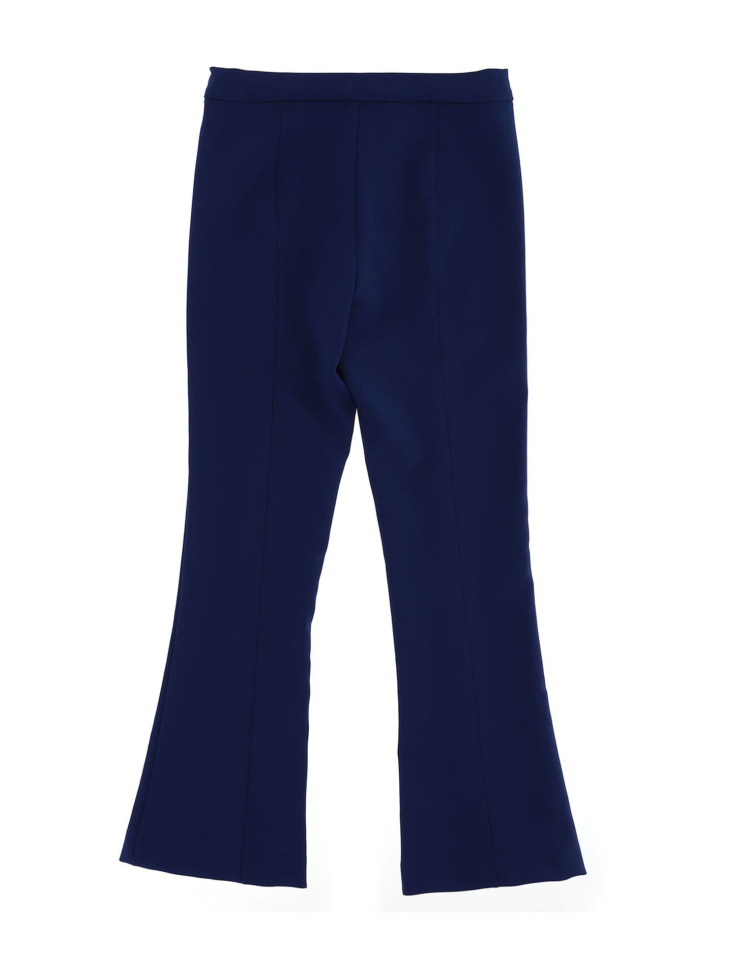 Trumpet crepe trousers
