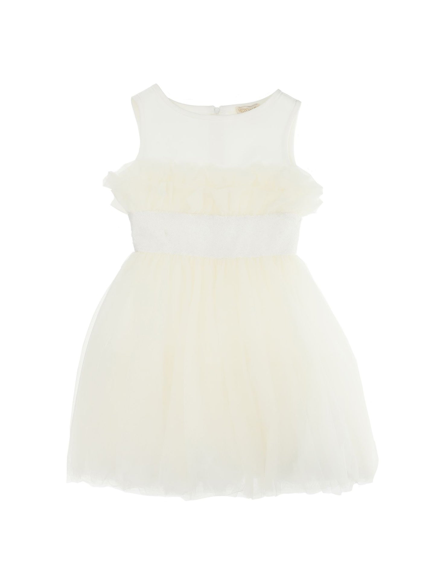 Abito tulle e paillettes