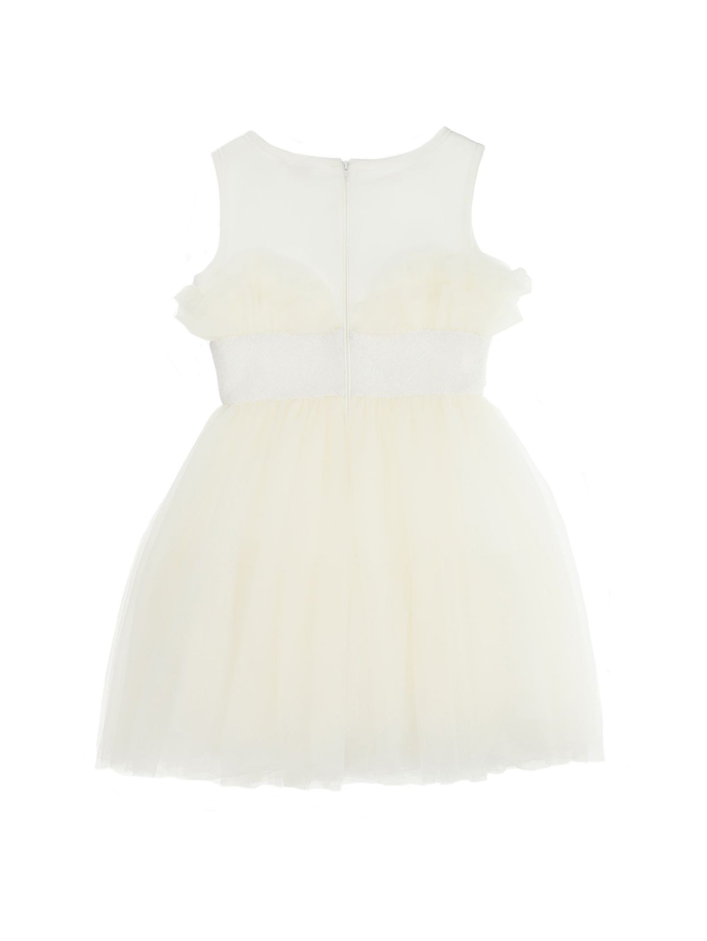 Abito tulle e paillettes