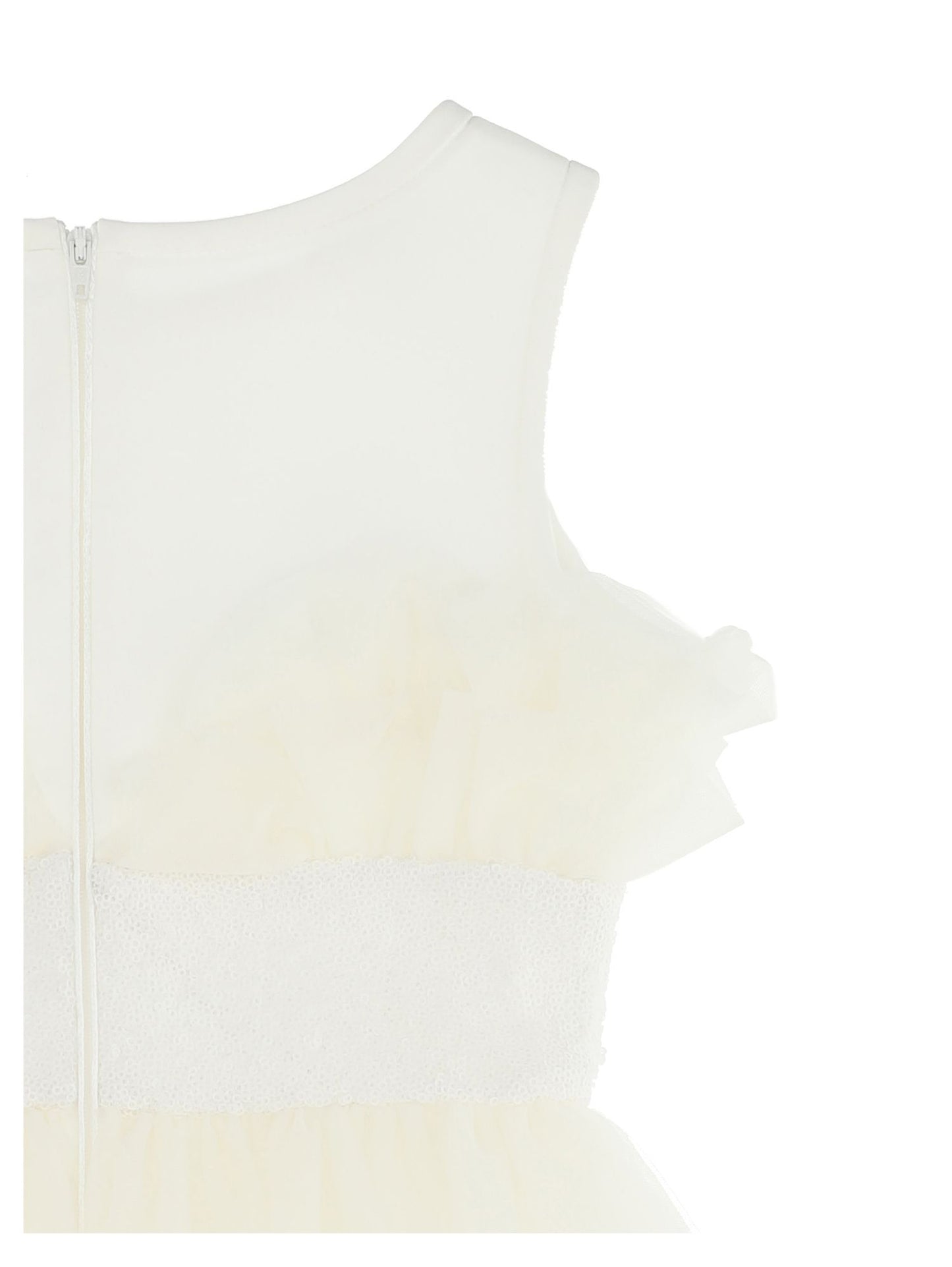 Abito tulle e paillettes