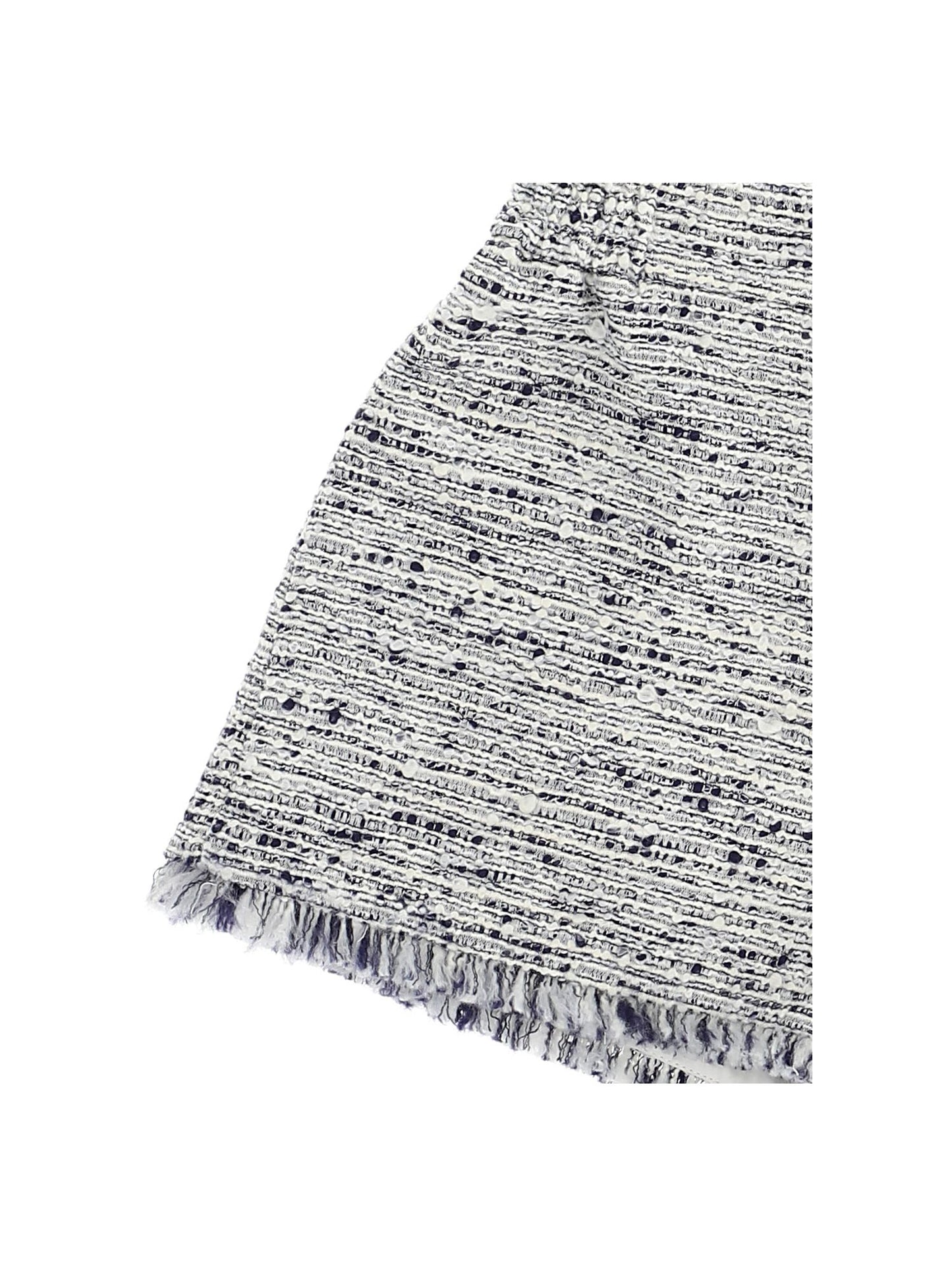 Striped bouclè shorts