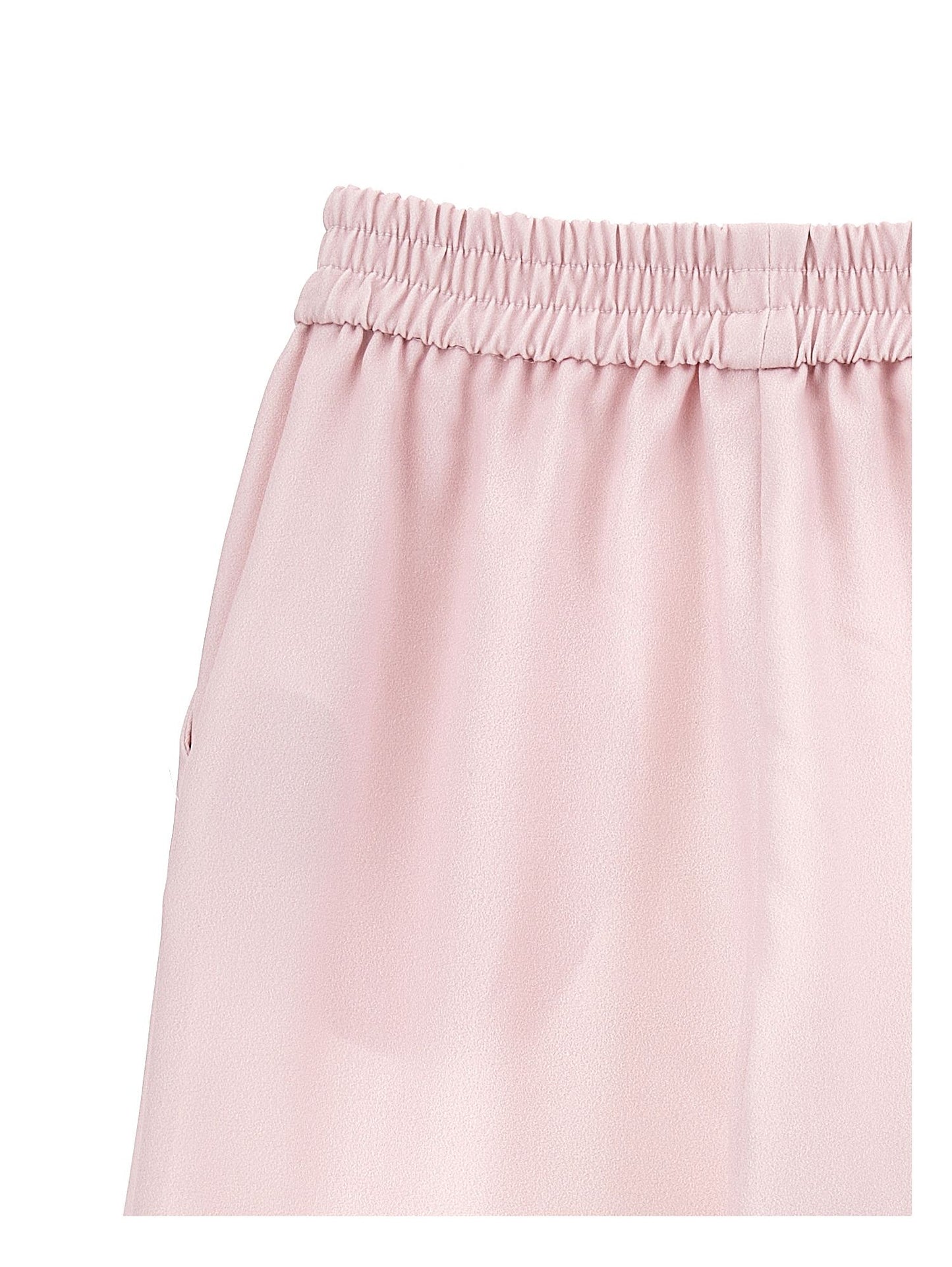 Magnolia print palazzo trousers