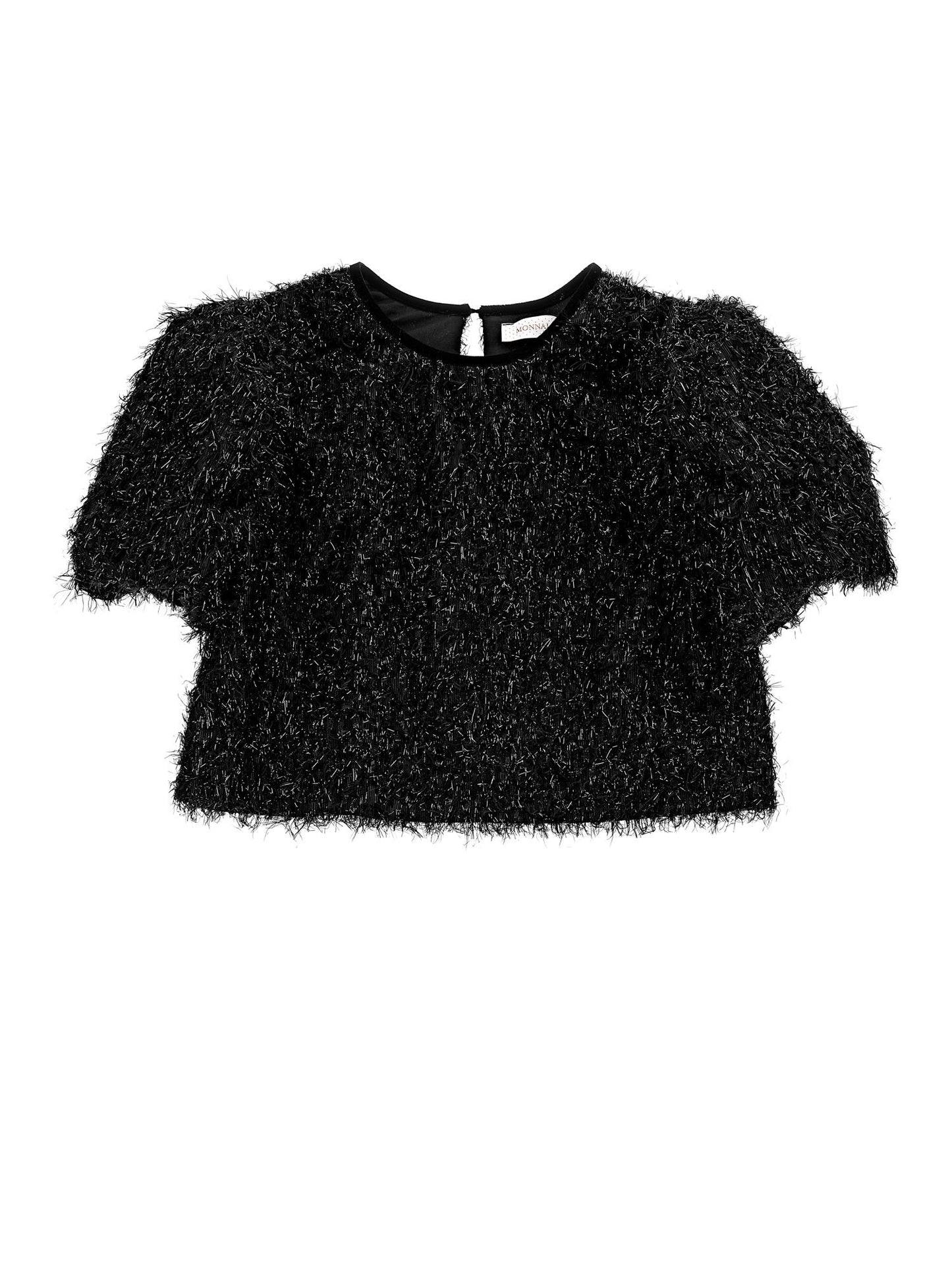 Lurex fringe top