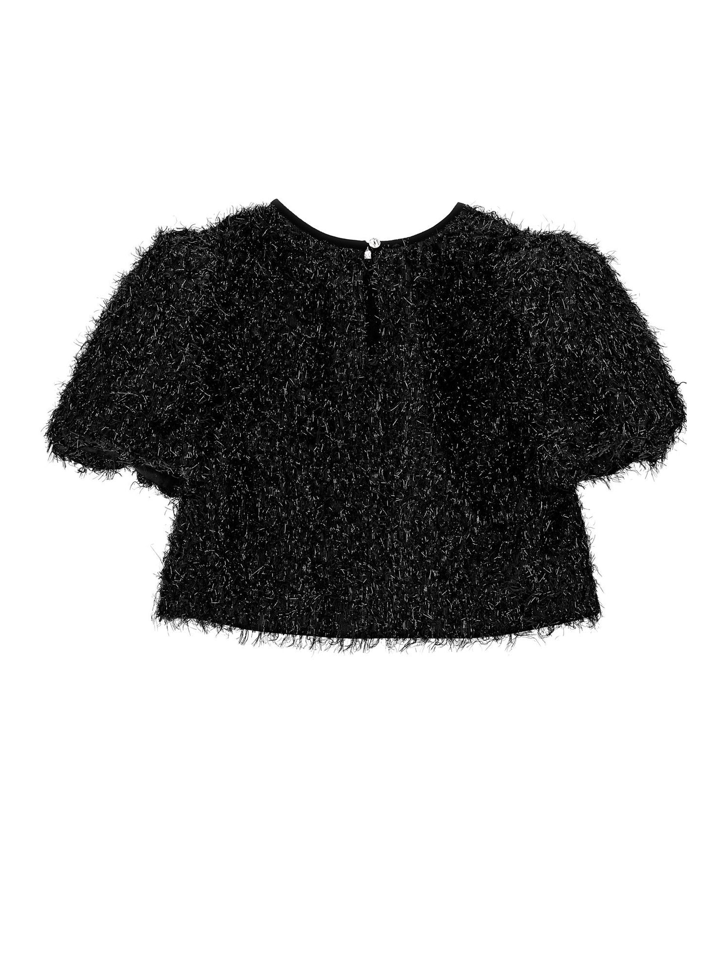 Lurex fringe top