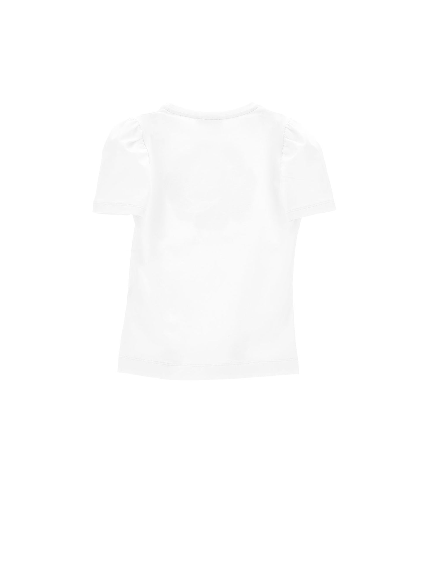 T-shirt with glitter rose