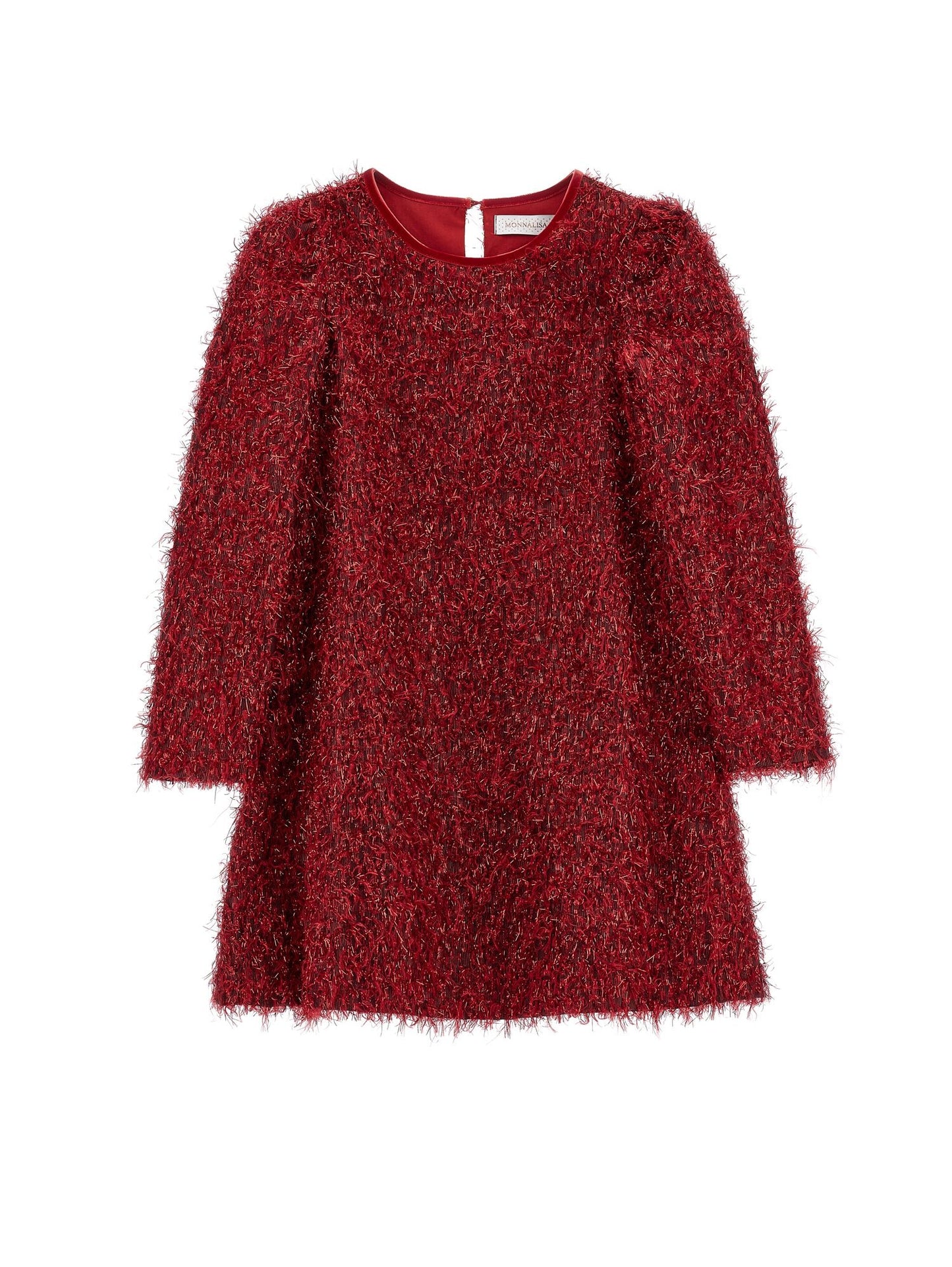 Abito frange lurex
