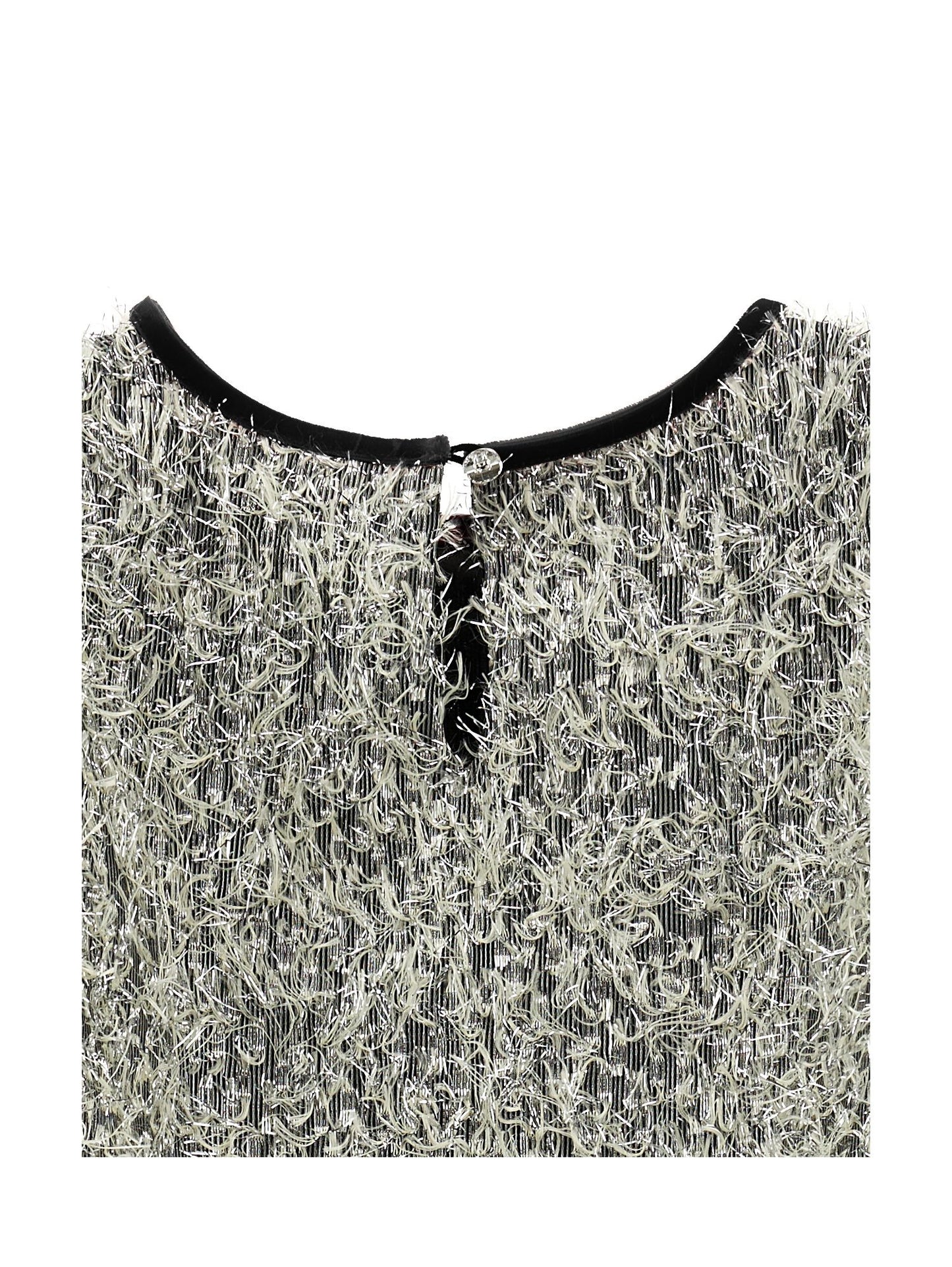 Abito frange lurex
