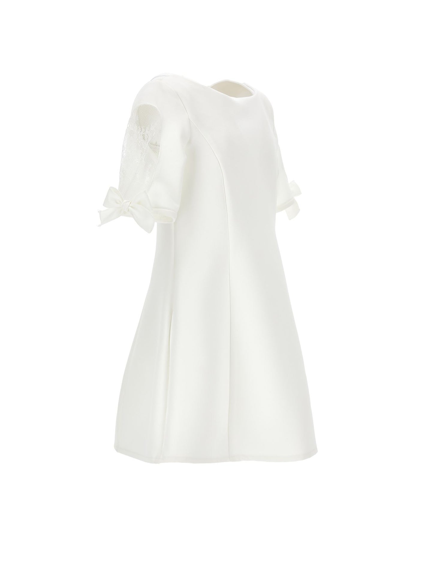 Abito crepe e pizzo