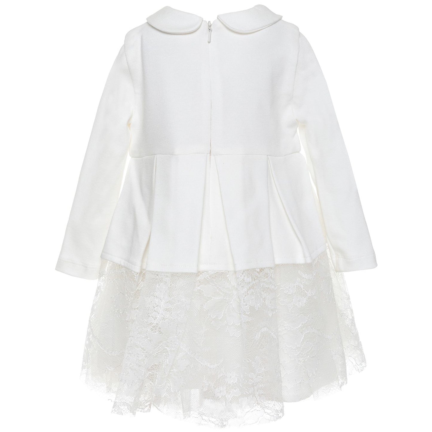 Lace insert dress