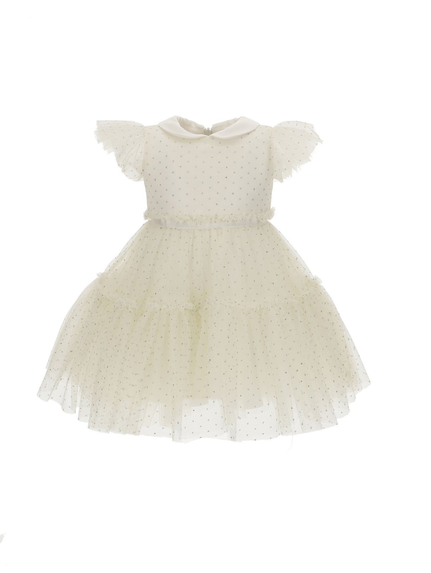 Micro glitter tulle dress