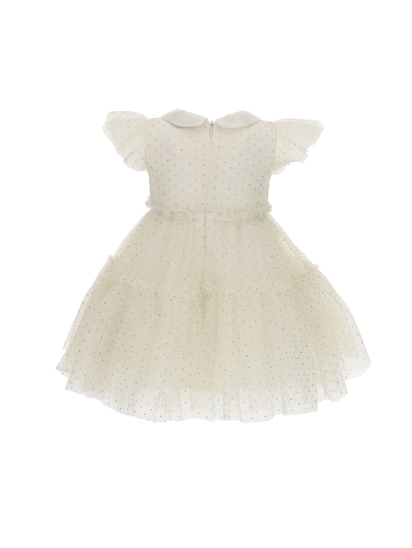 Micro glitter tulle dress
