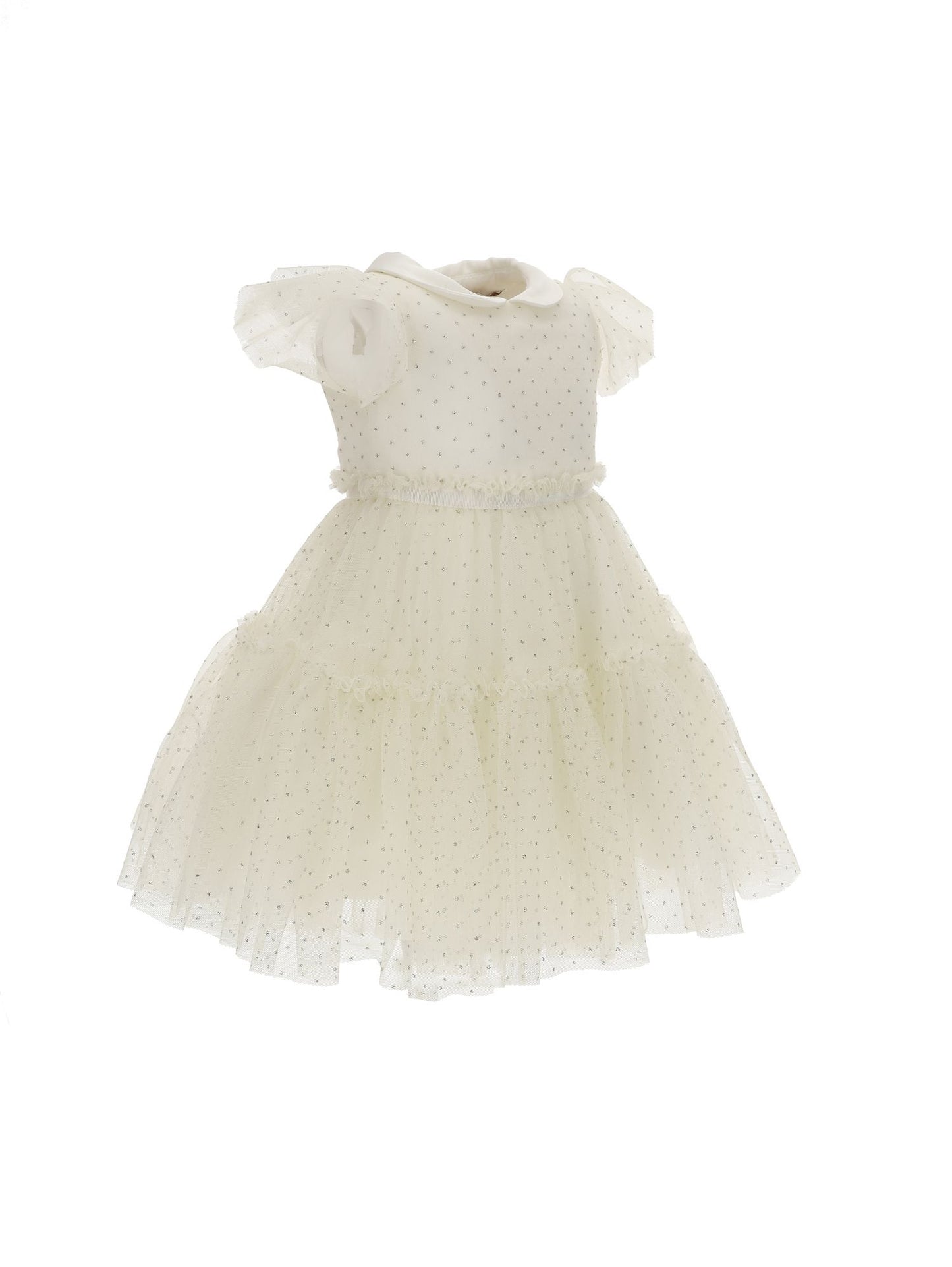 Micro glitter tulle dress