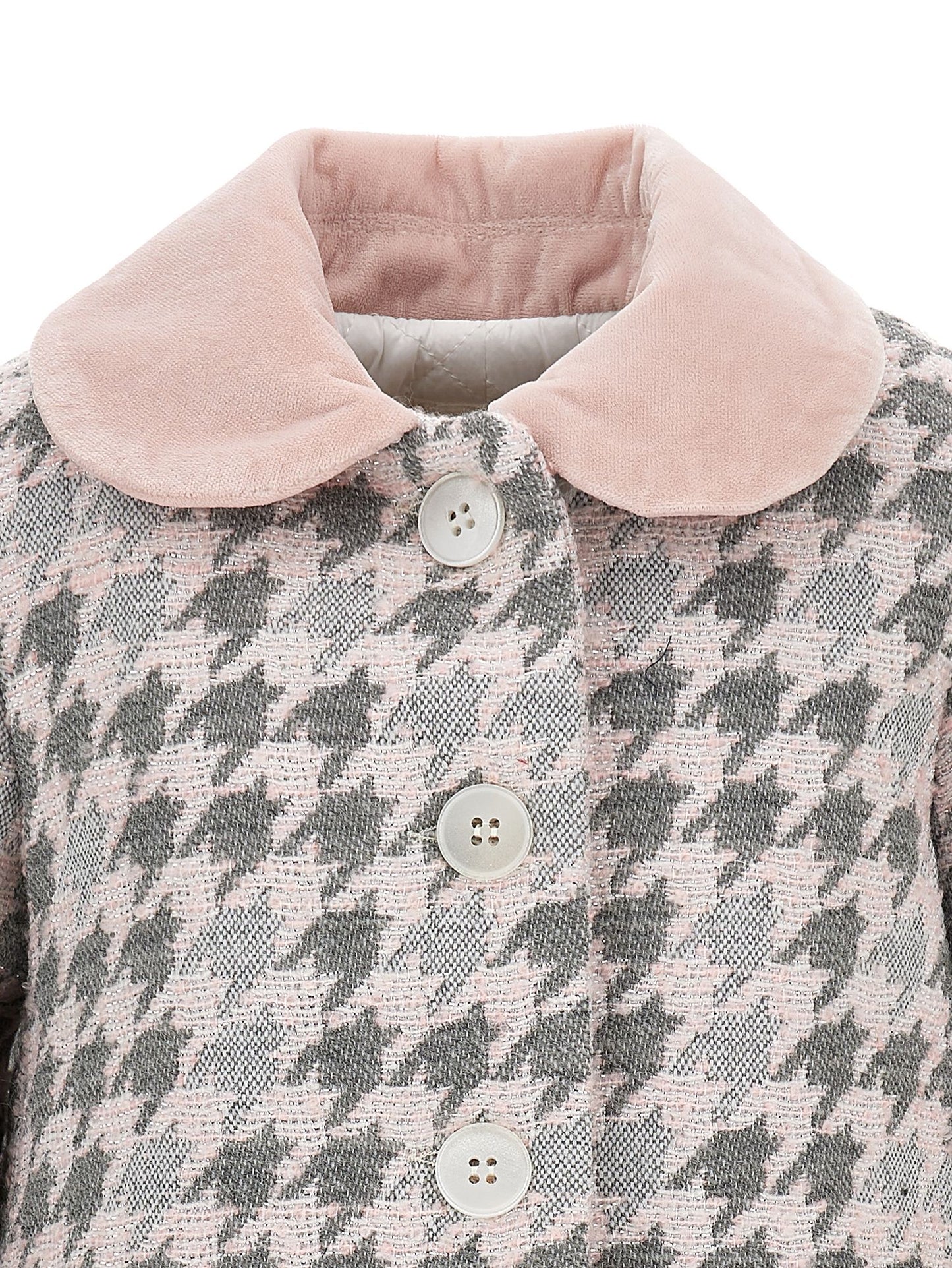 Houndstooth coat