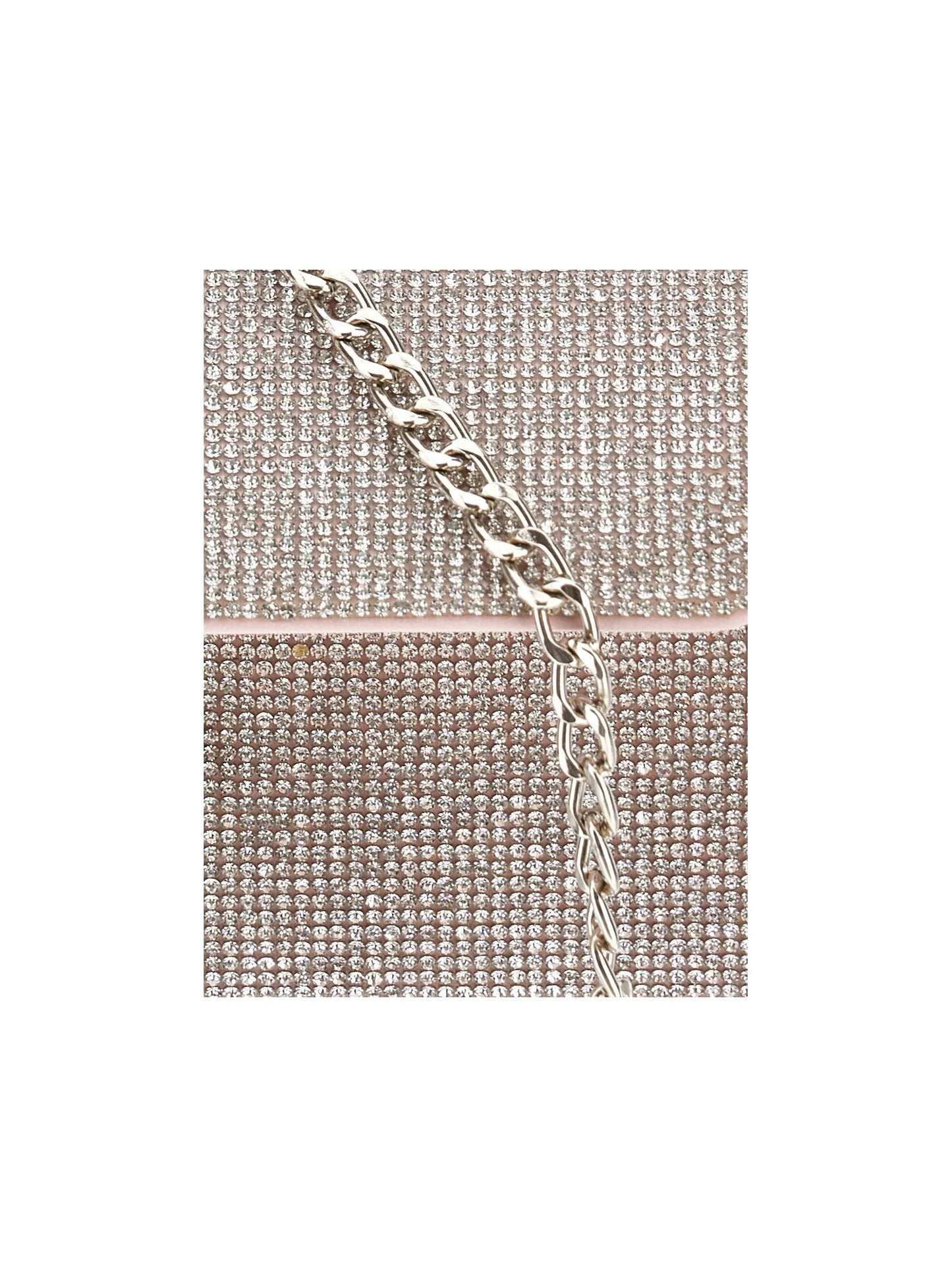 Rhinestone mesh bag