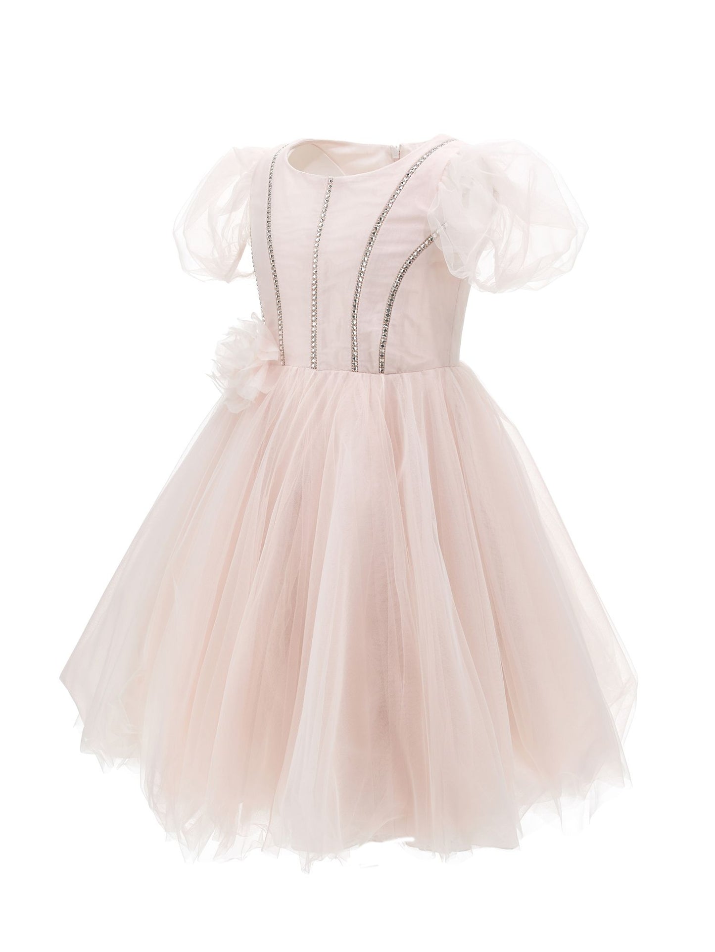 Abito Sunset tulle mano seta