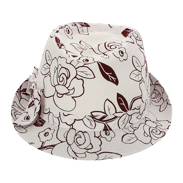 Printed Panama Hat