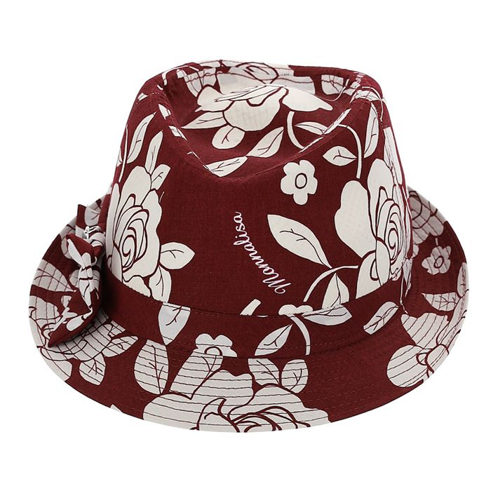Printed Panama Hat