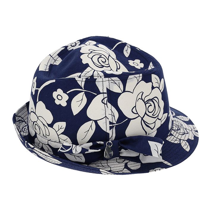 Printed Panama Hat