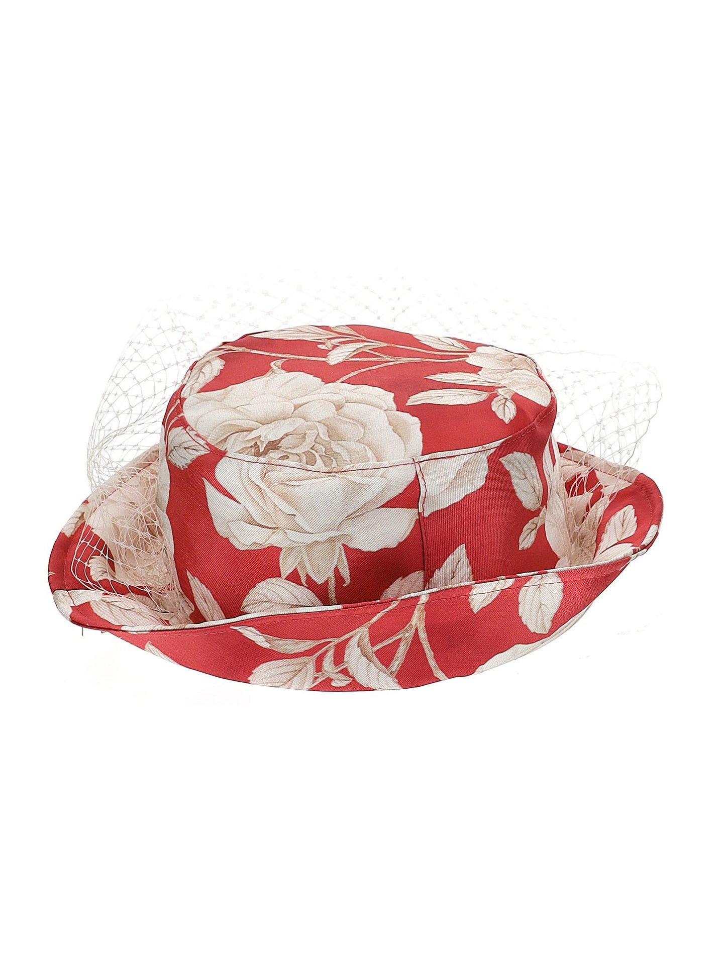 Mikado hat with roses