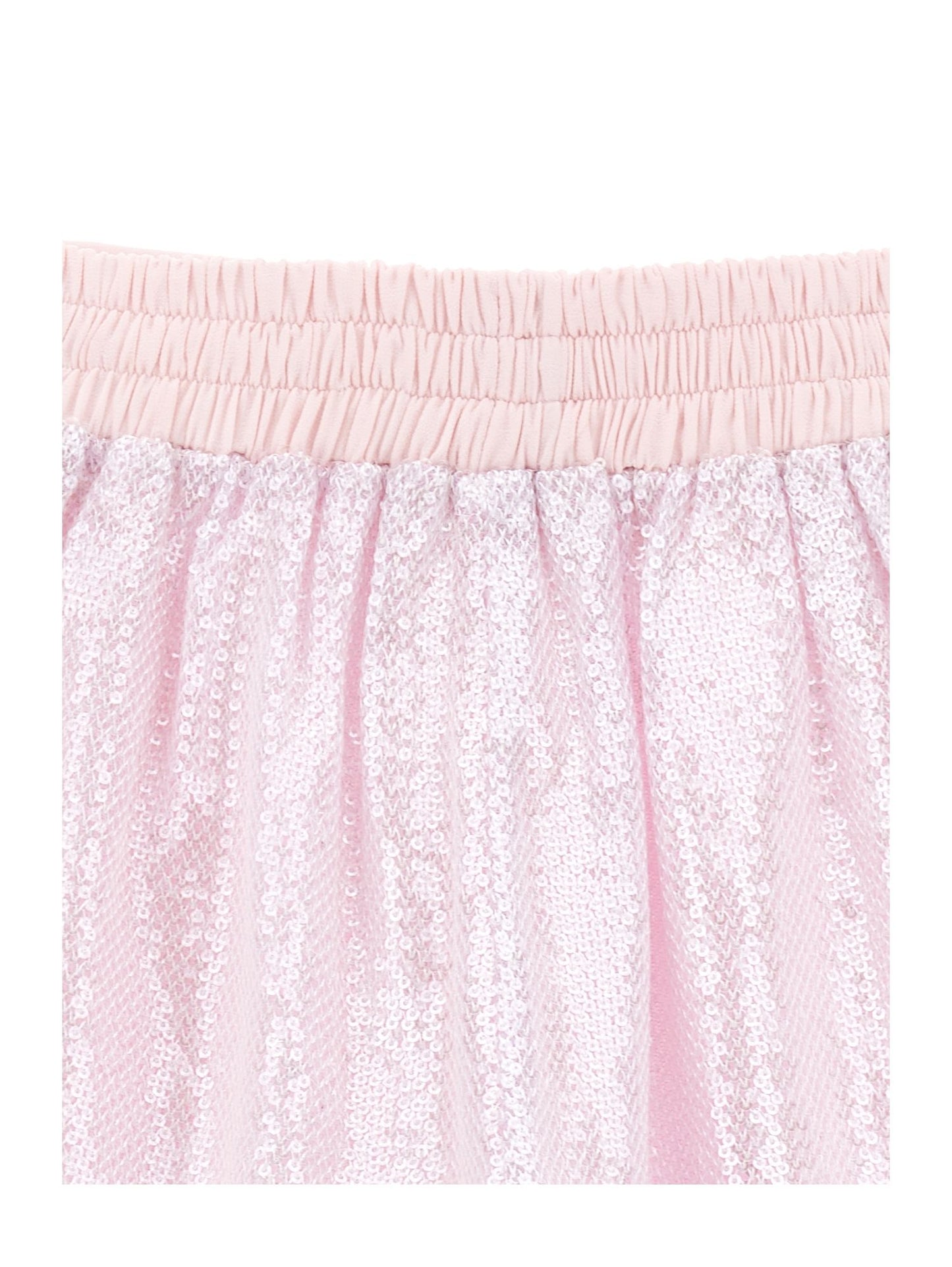 Elegant sequined Bermuda shorts