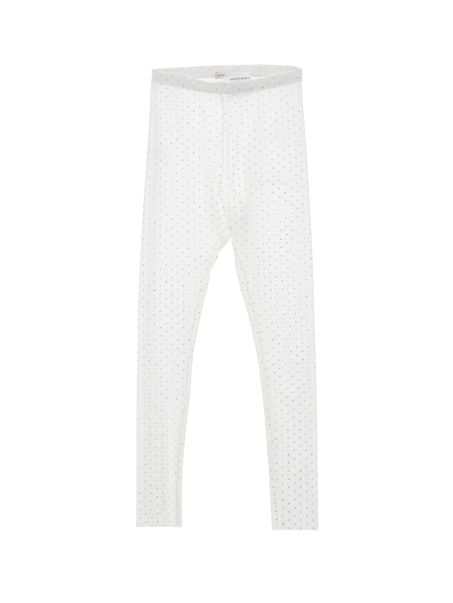 Glitter tulle leggings