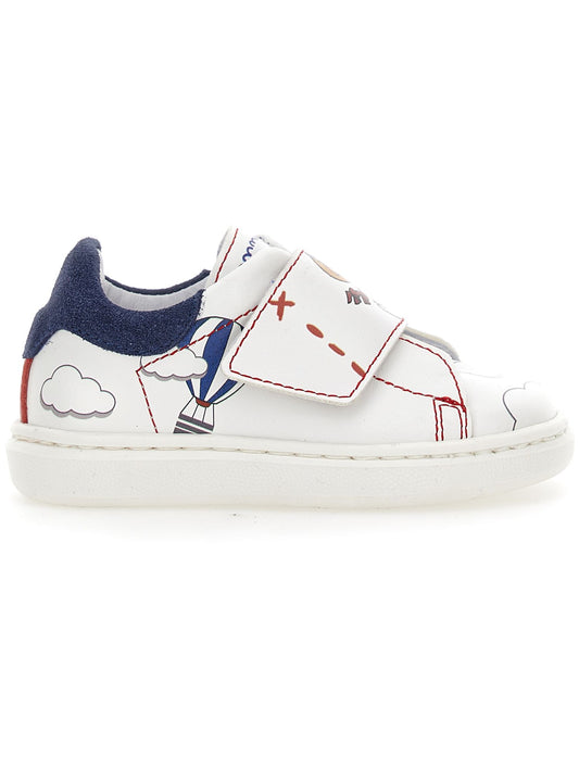 Snoopy print boy's sneakers