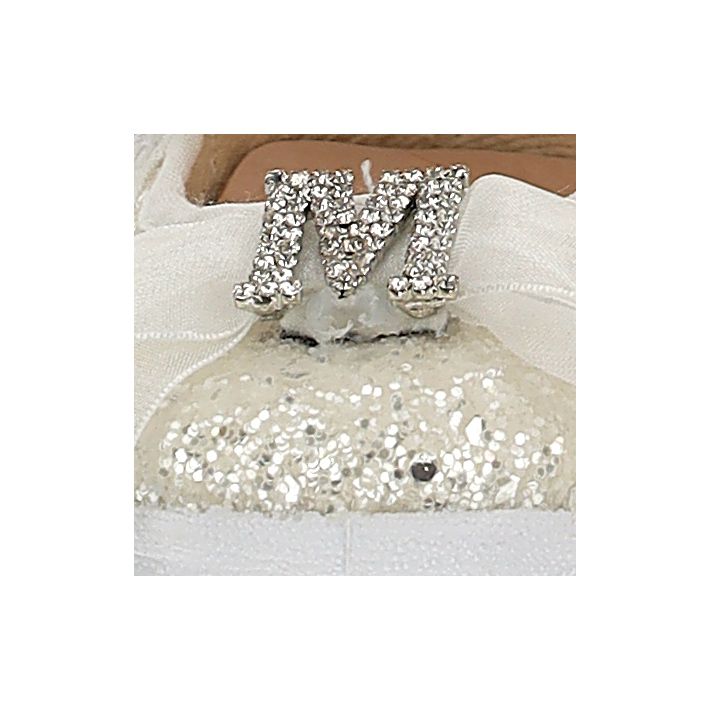 Ballerine bebè glitter e fiocco