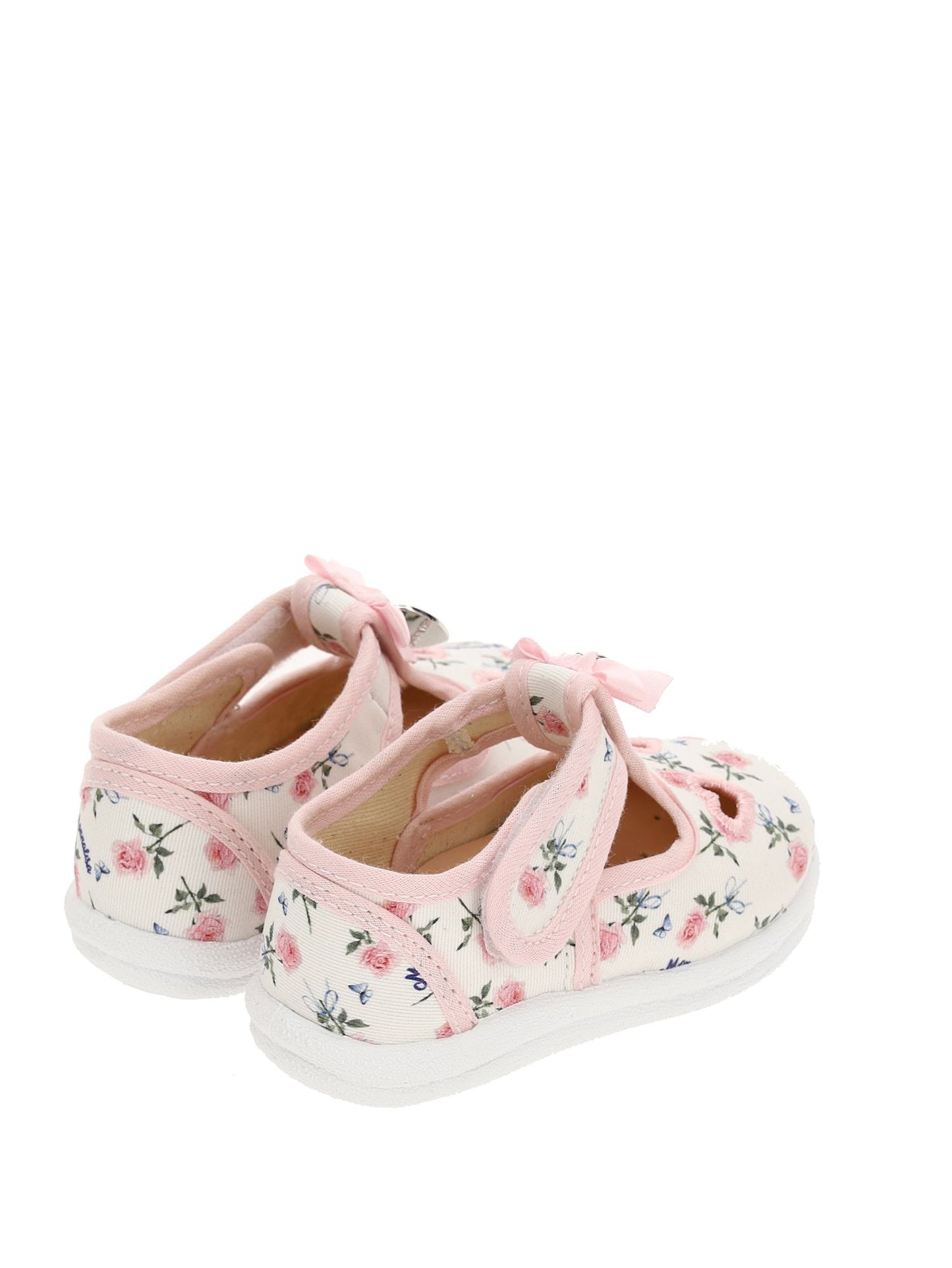 Closed sandals ottoman roses