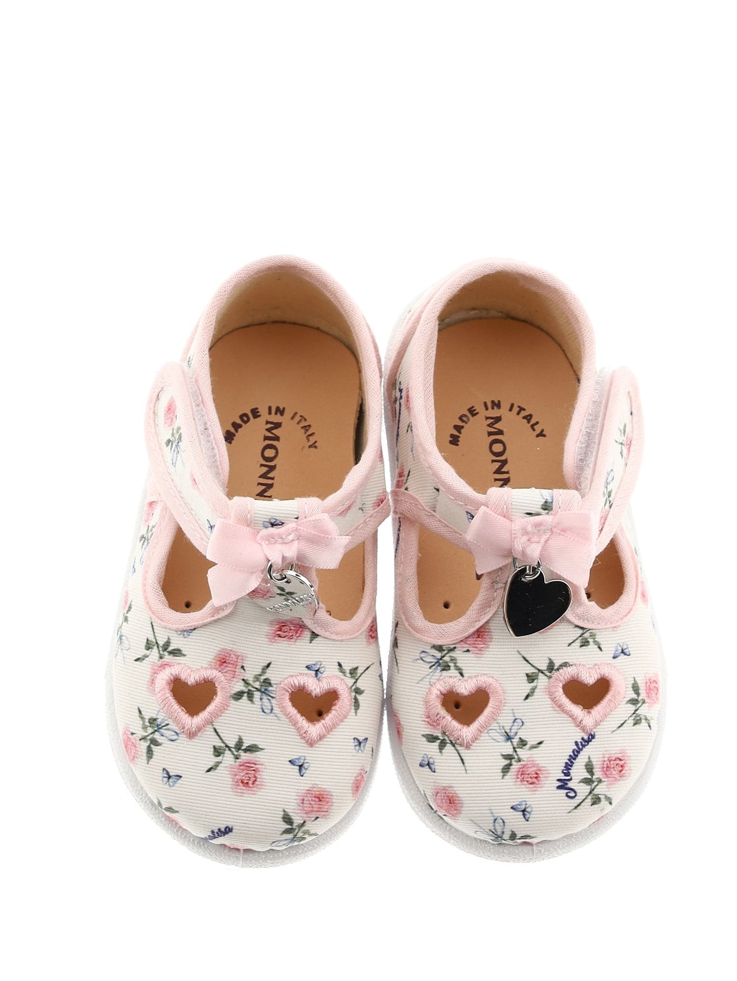 Closed sandals ottoman roses