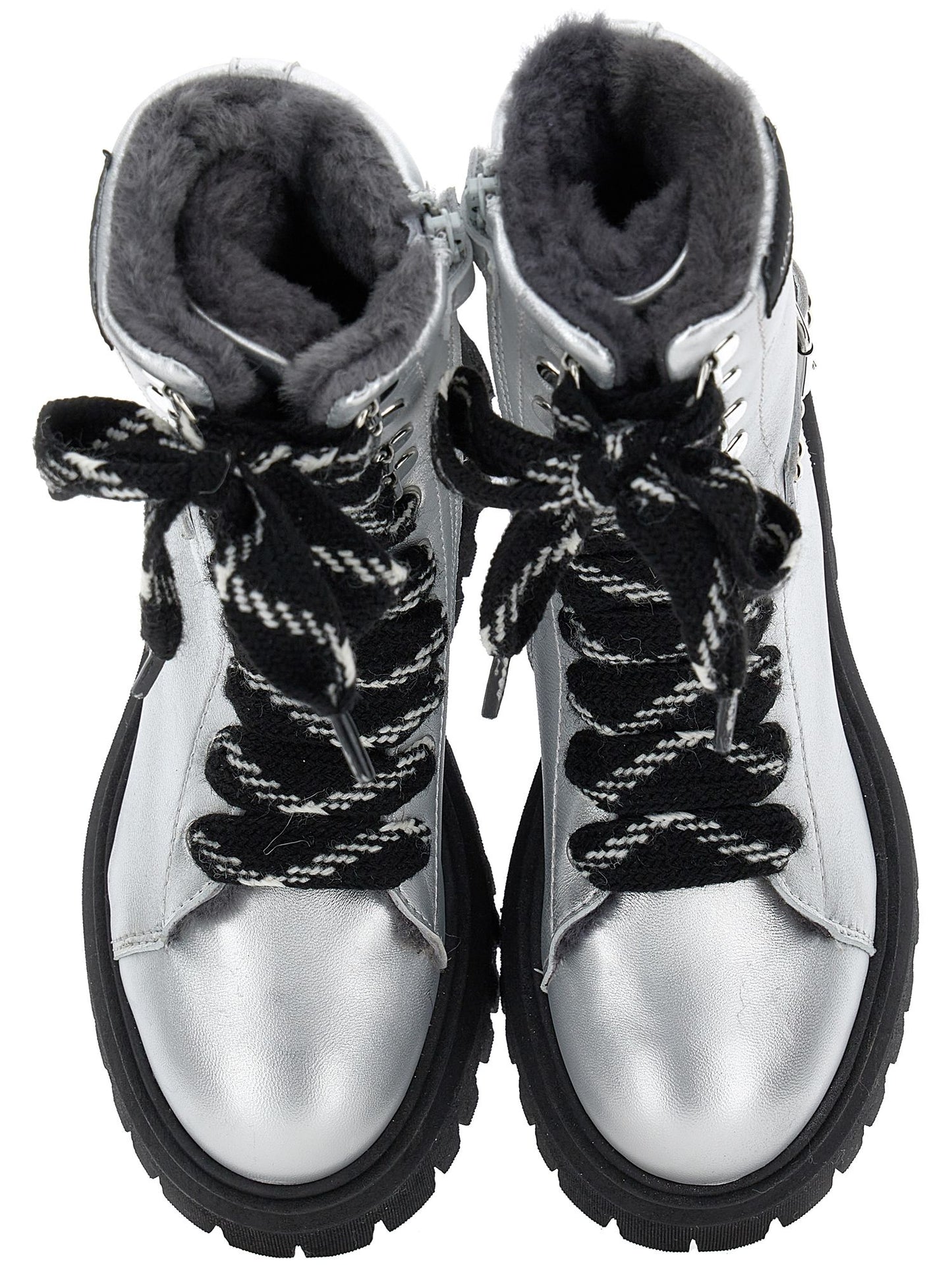Rock leather amphibians with sheepskin lining
