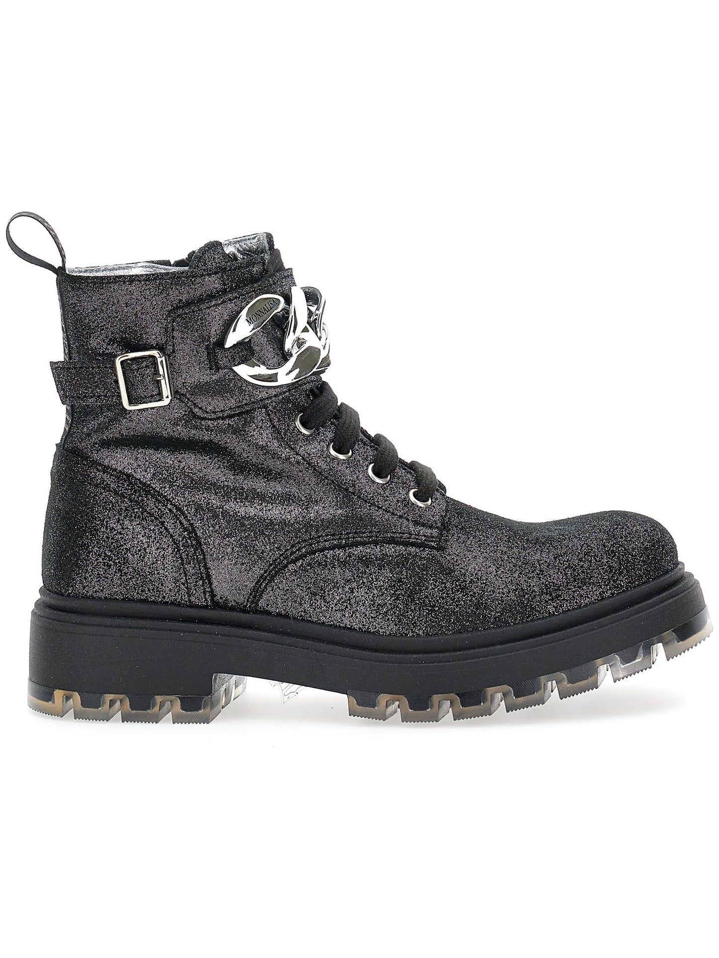 Glitter suede amphibians