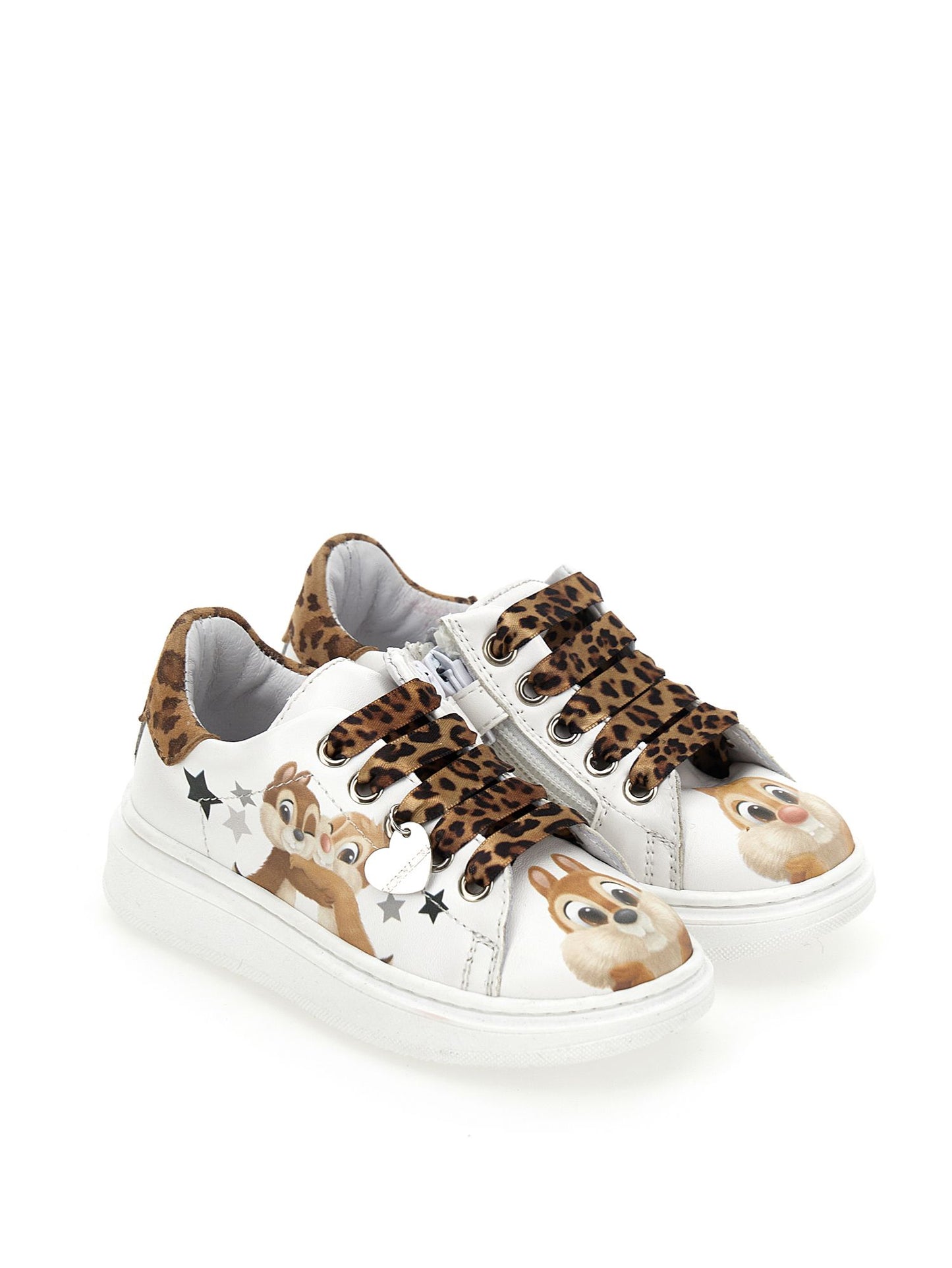Chip and Dale coated fabric sneakers