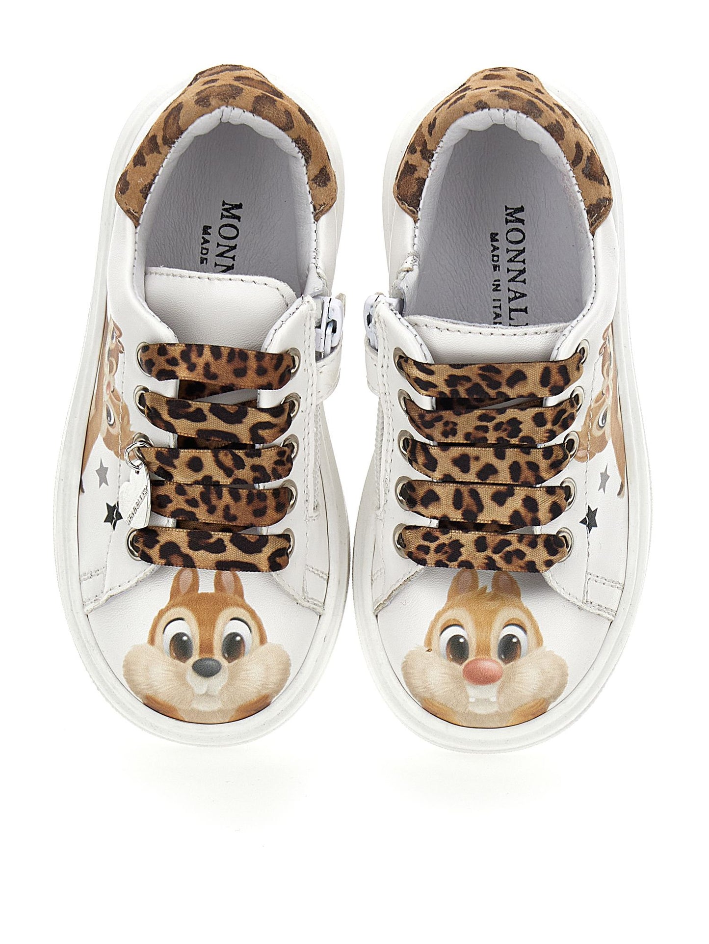 Chip and Dale coated fabric sneakers