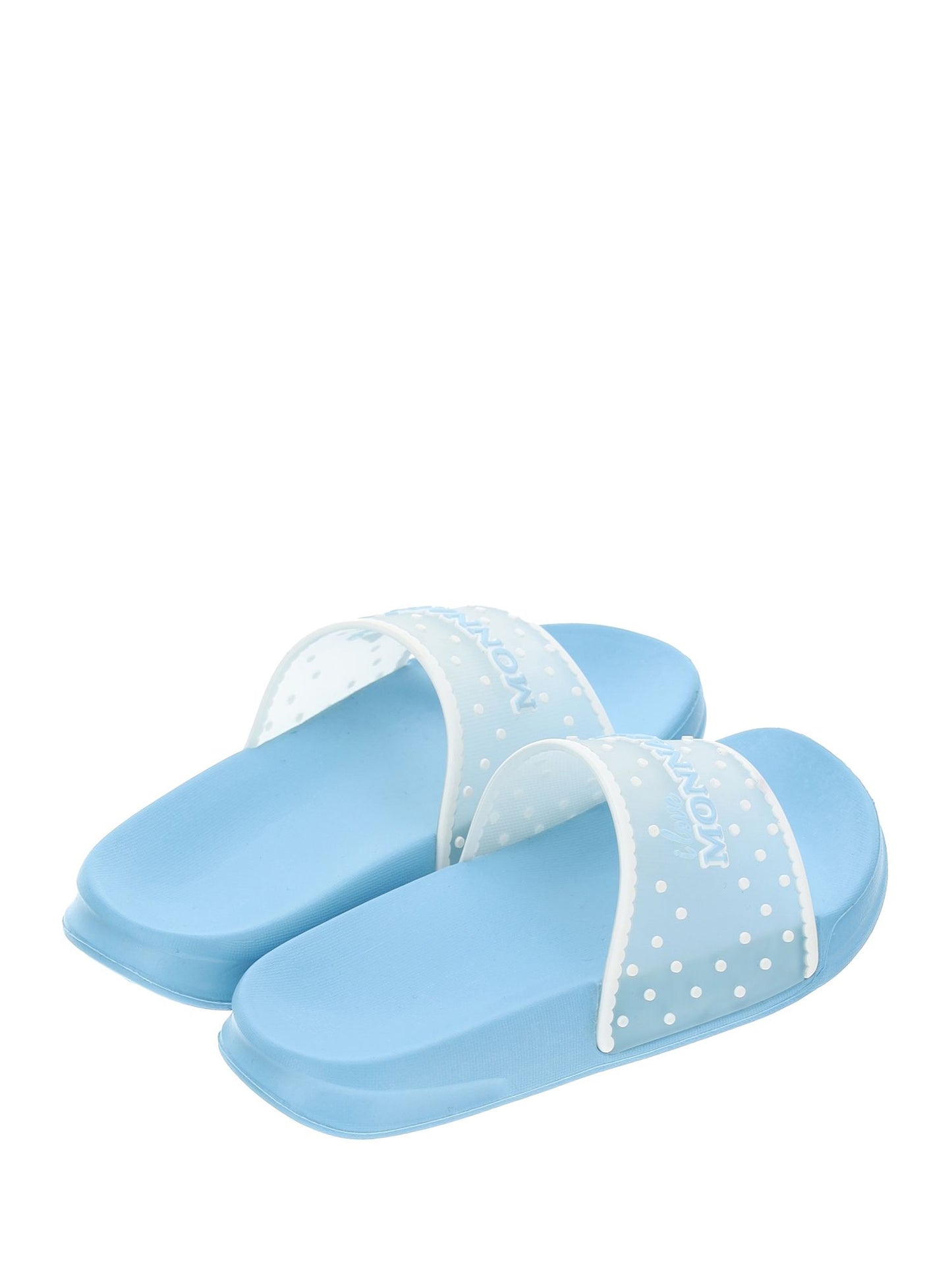 Monnalisa polka dot slippers