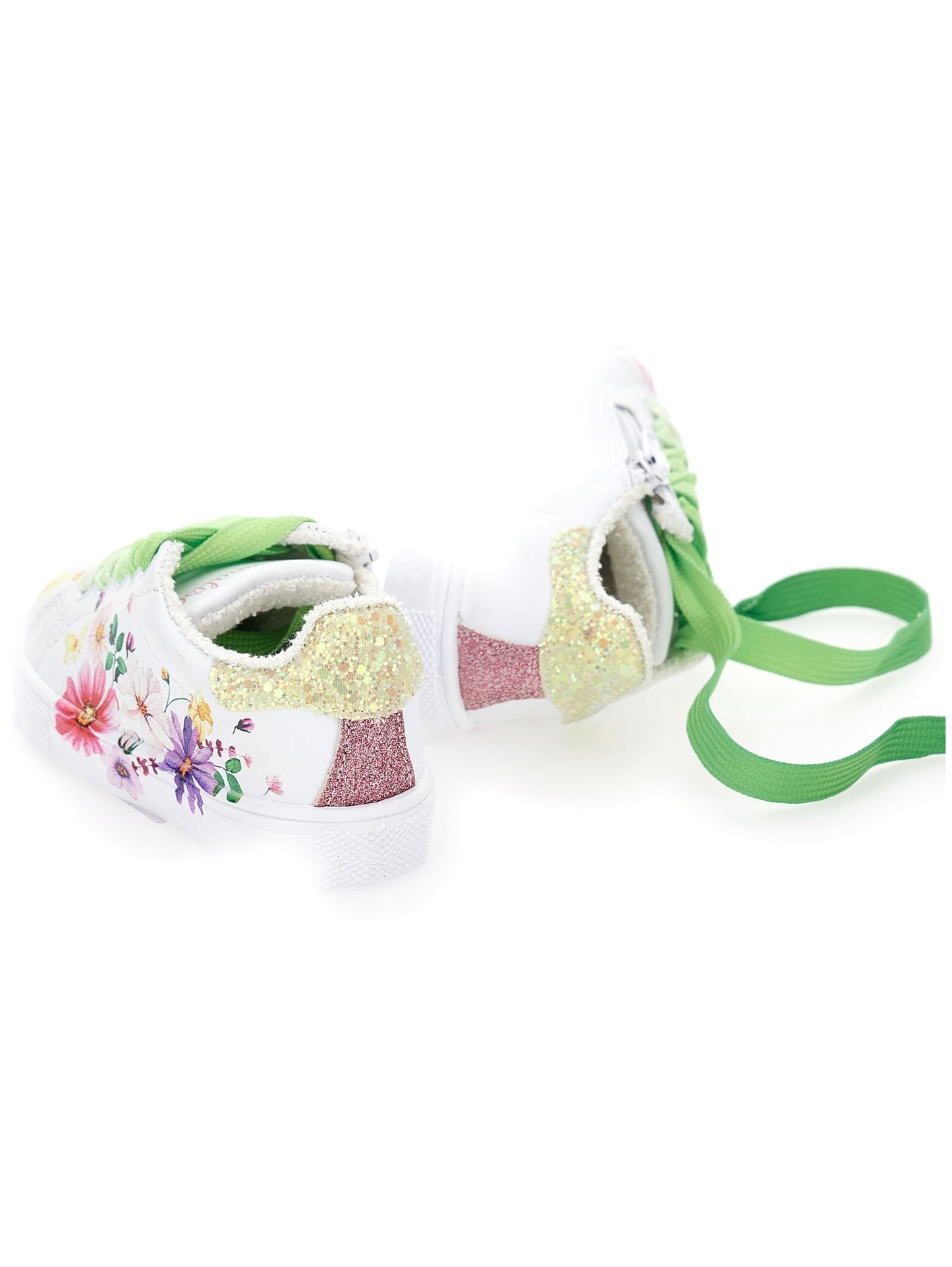 Baskets Bycast à imprimé fleuri