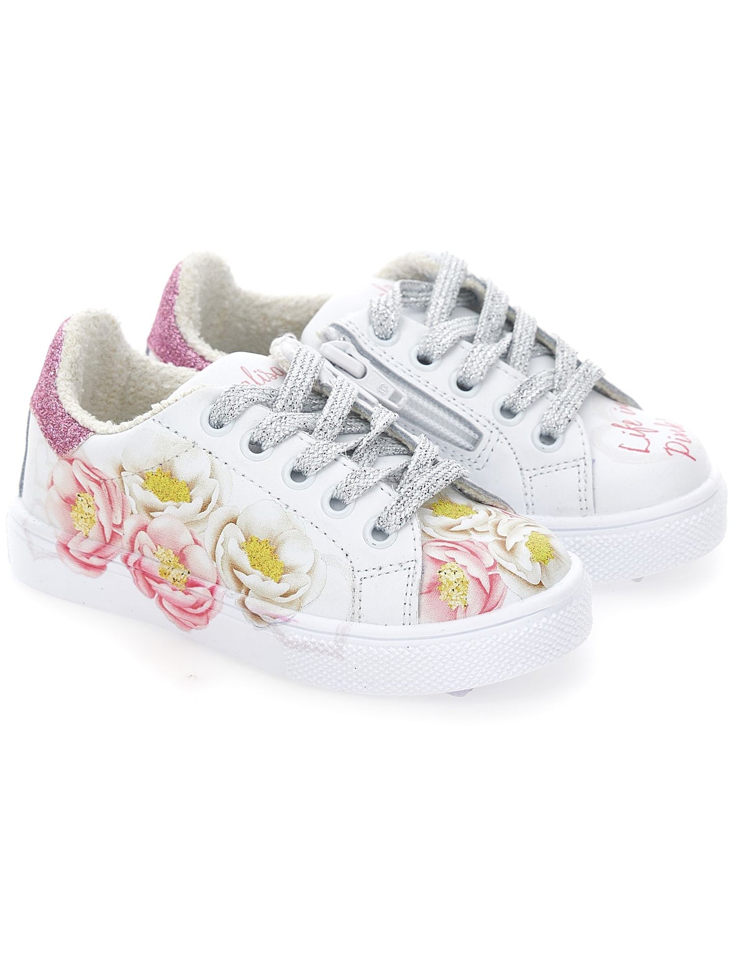Tennis in bycast print anemones