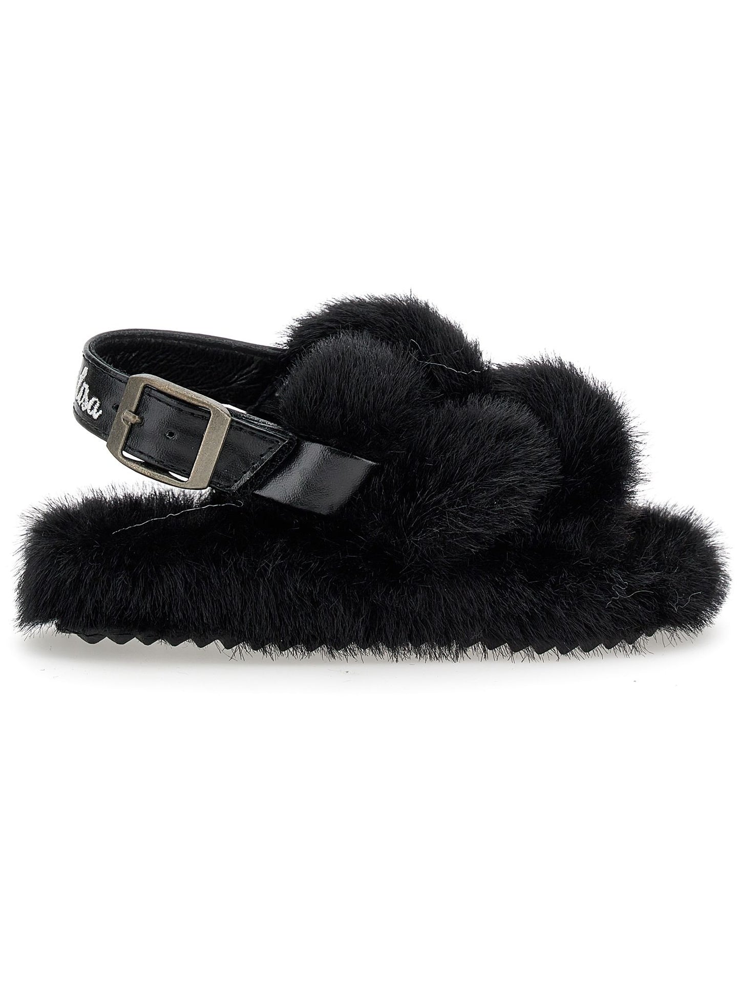 Plush sandals