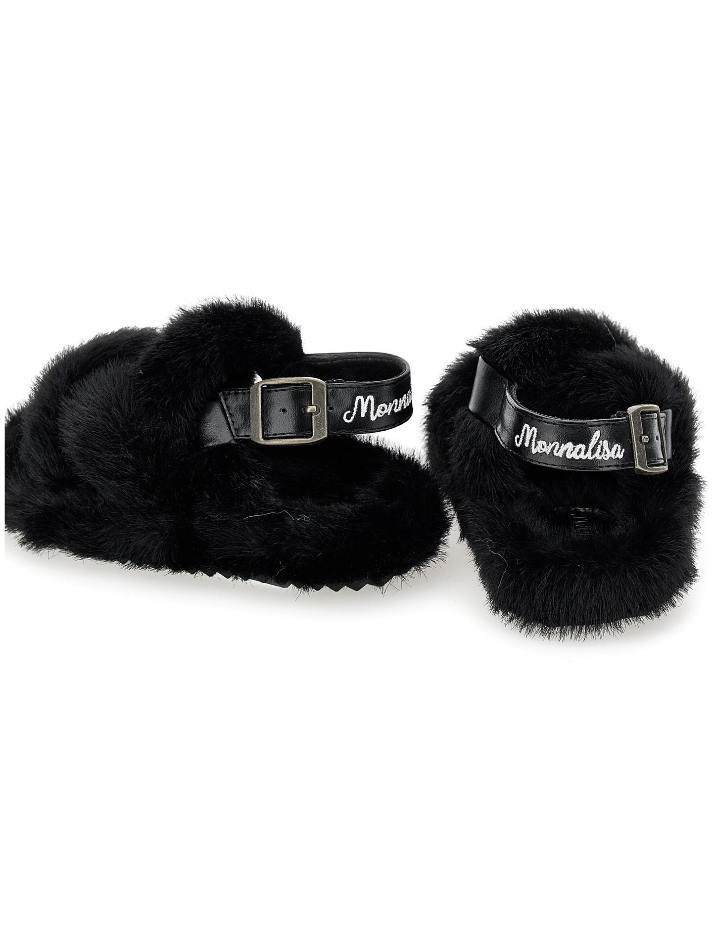 Plush sandals