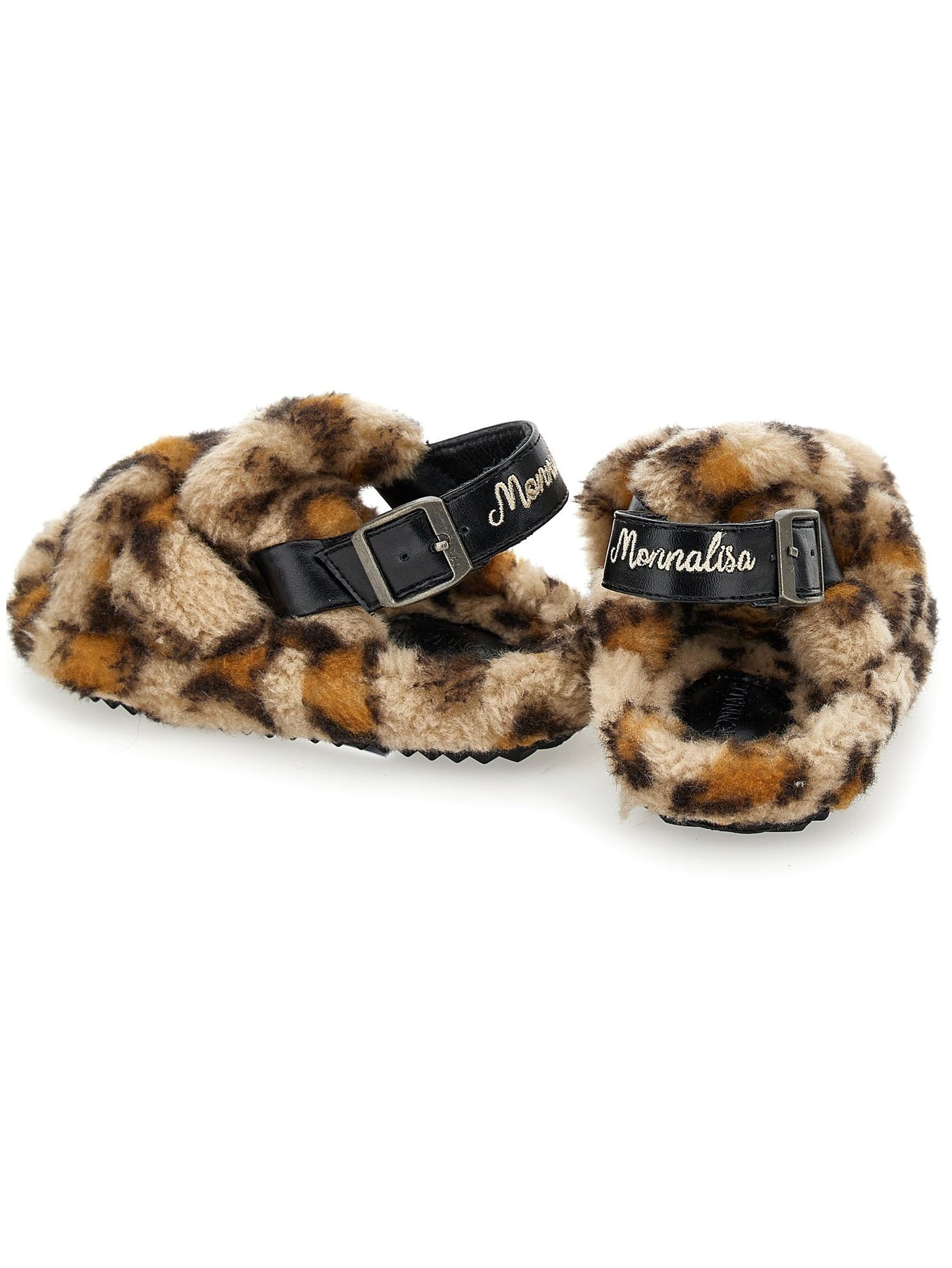 Plush sandals
