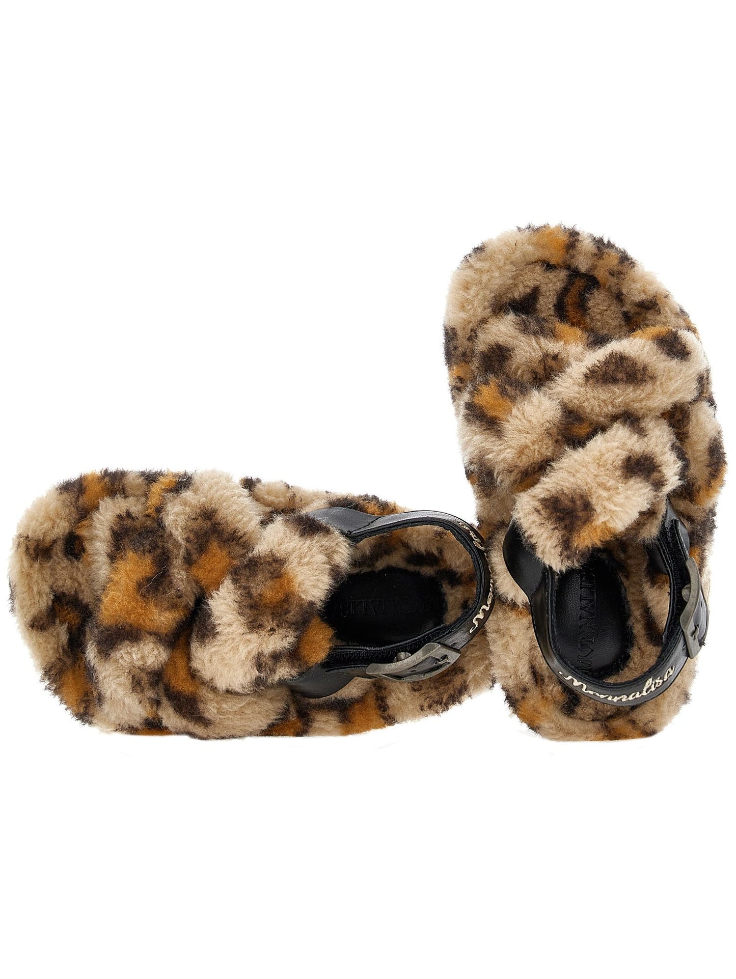 Plush sandals