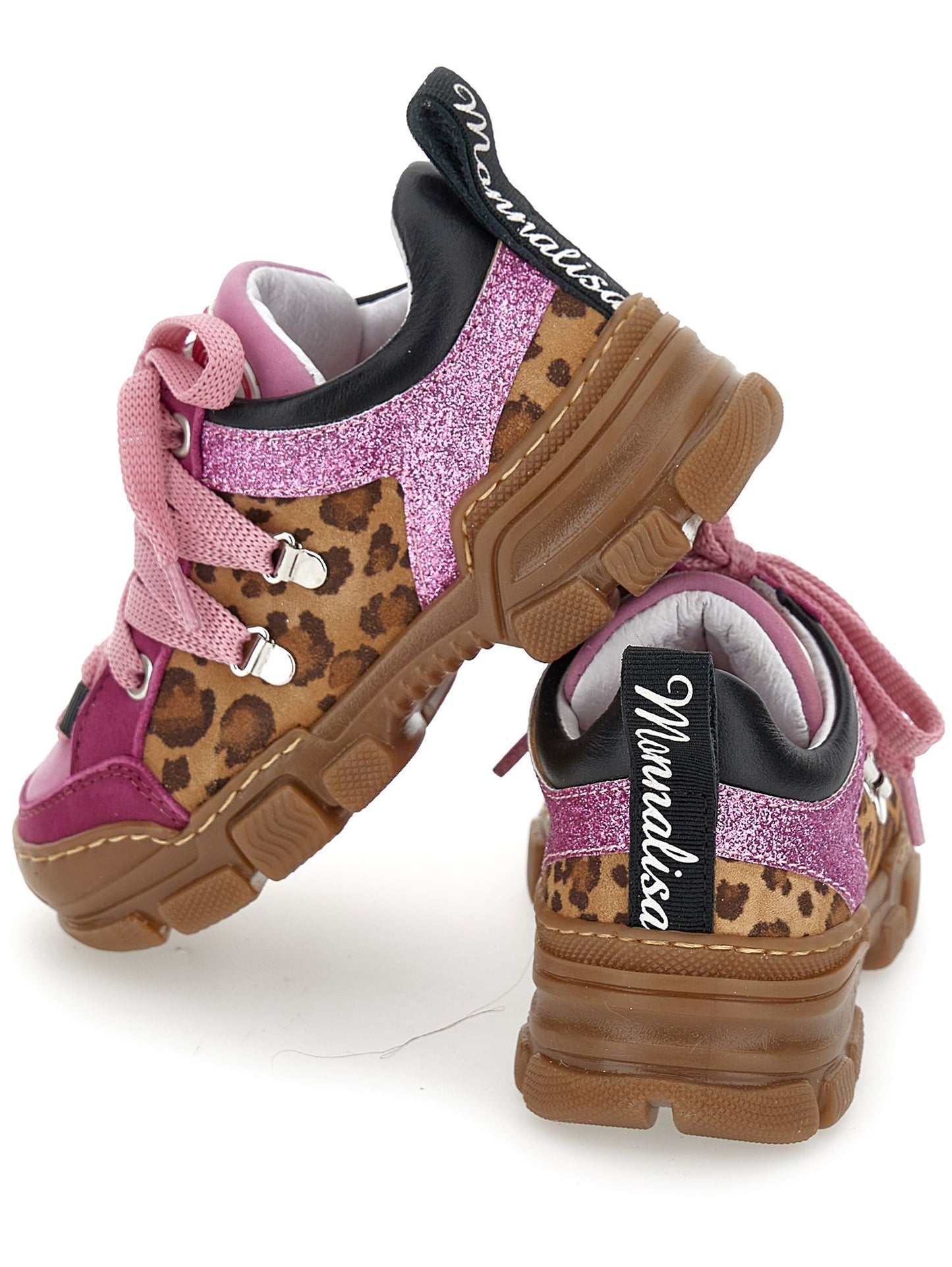 Chunky animalier boots