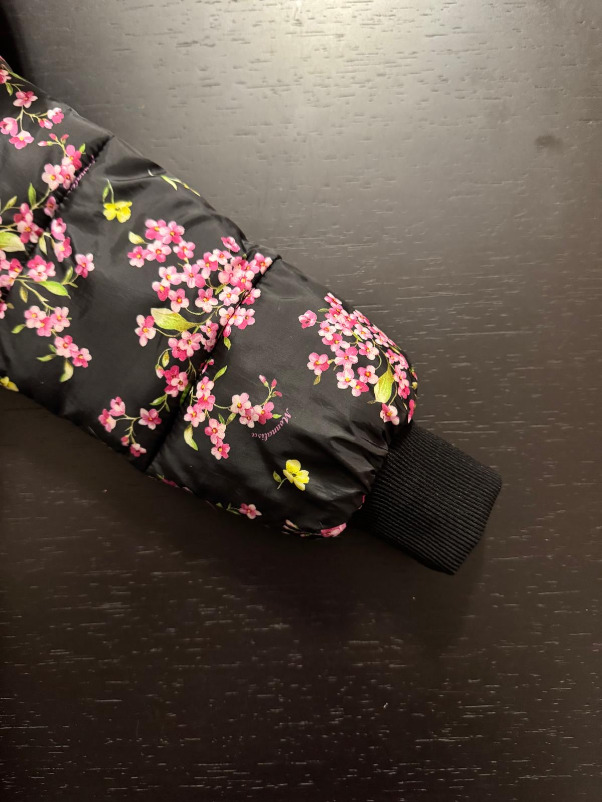 Piumino lungo fiori