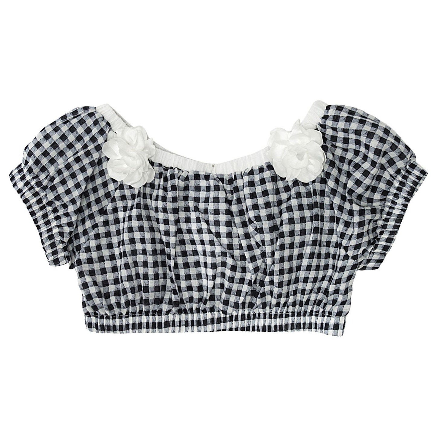 Vichy swim top