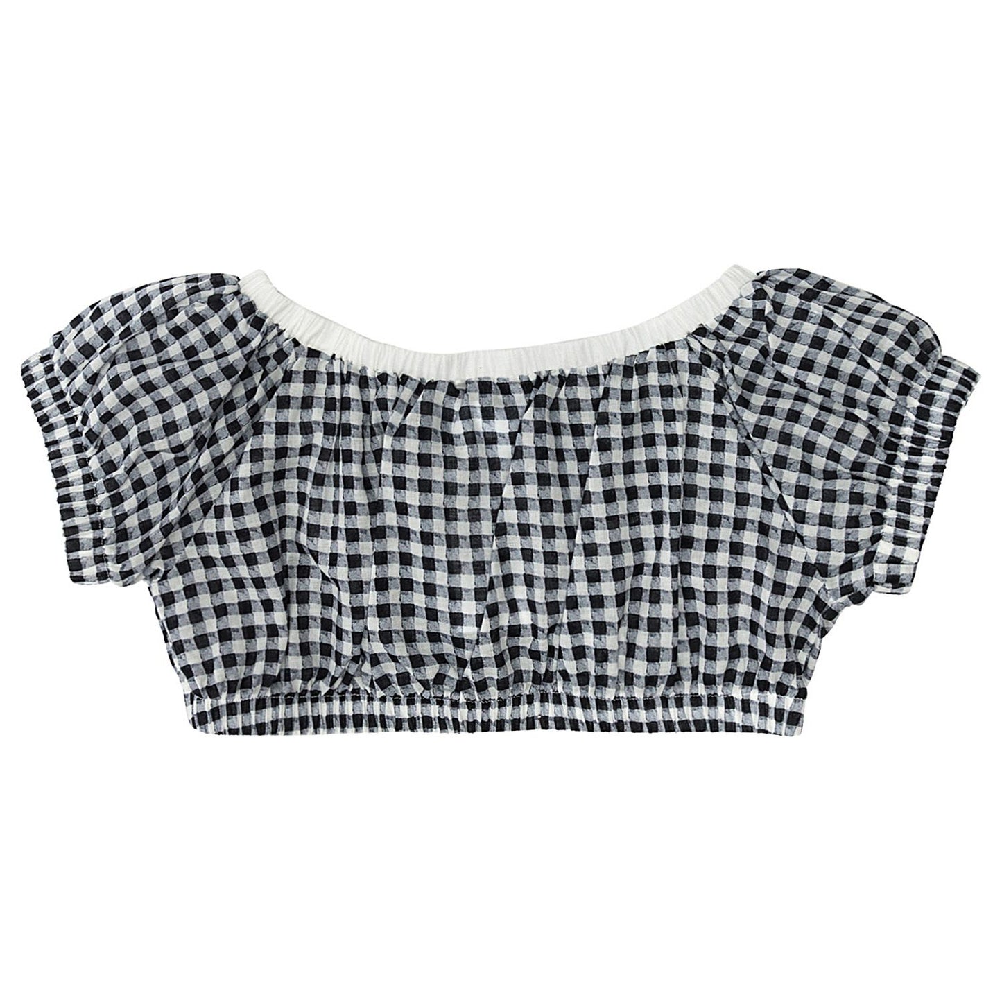 Vichy swim top