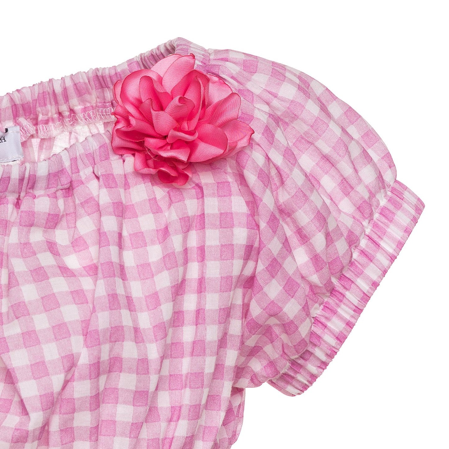 Vichy swim top