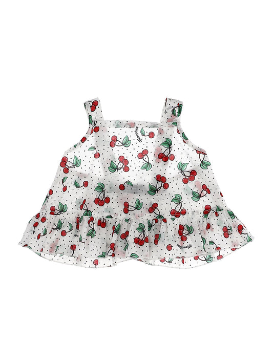 Top with cherries and polka dots