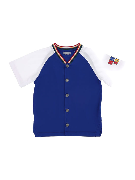 Technical jersey baseball t-shirt