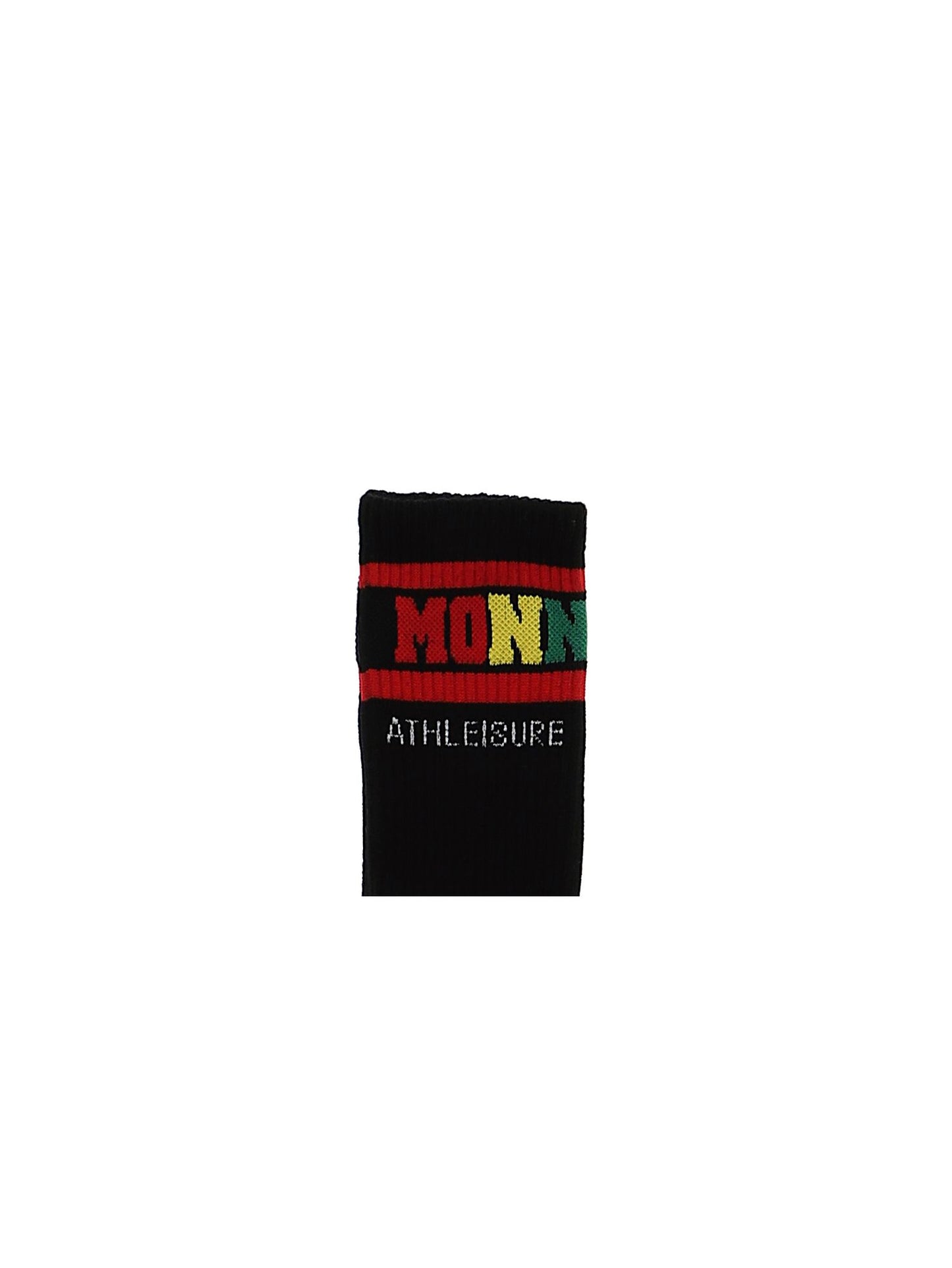 Terry cloth sock with logo