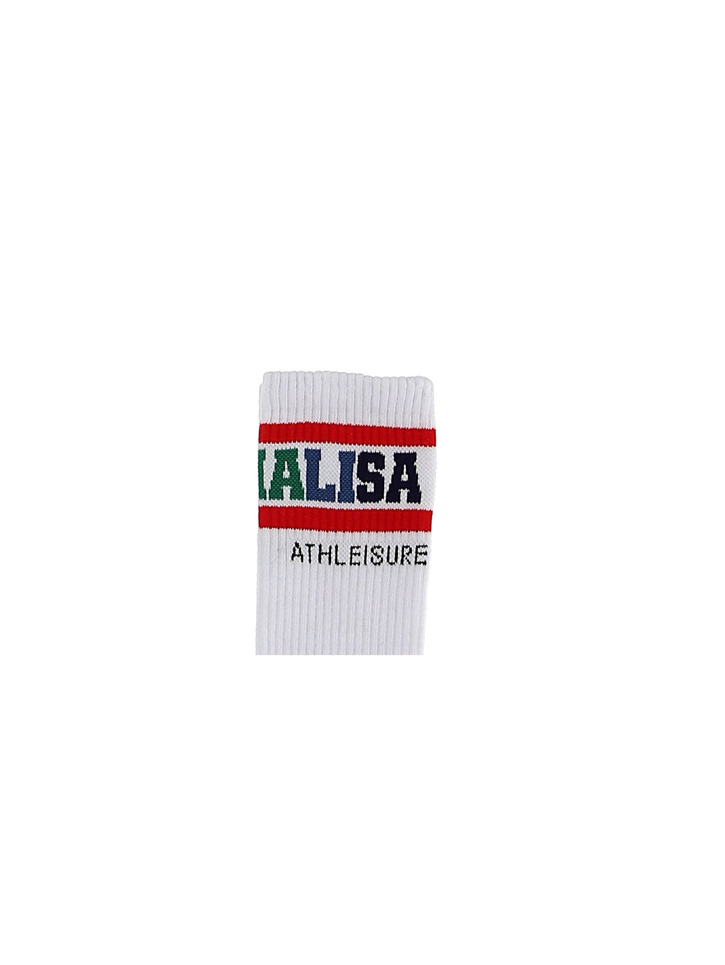Terry cloth sock with logo